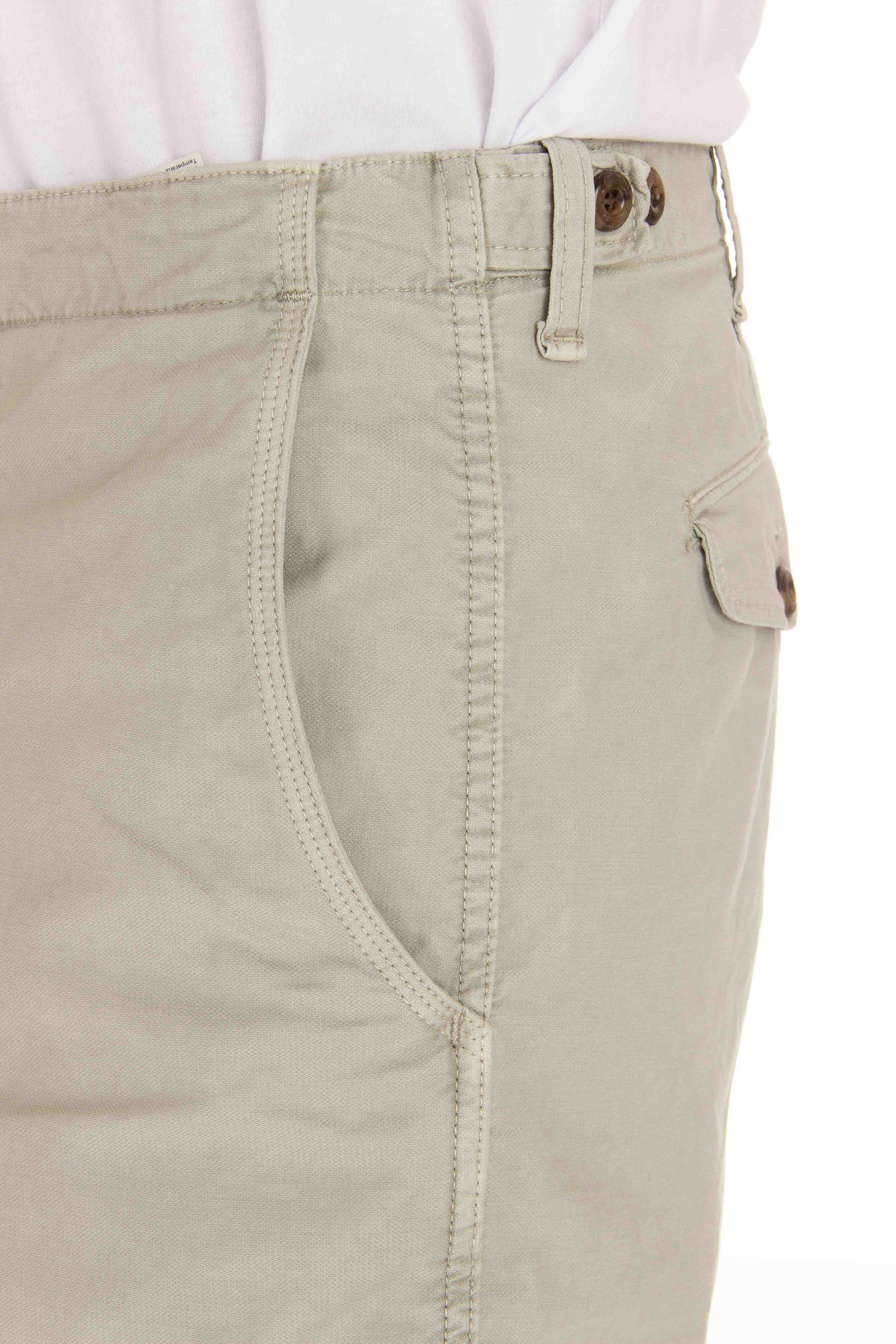 Bermuda shorts in woven cotton