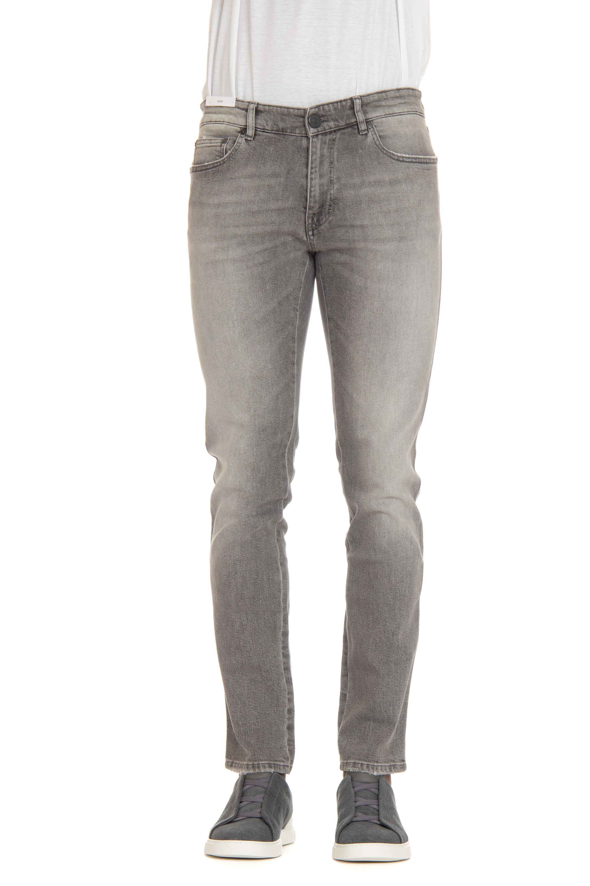 Rock fit gray jeans