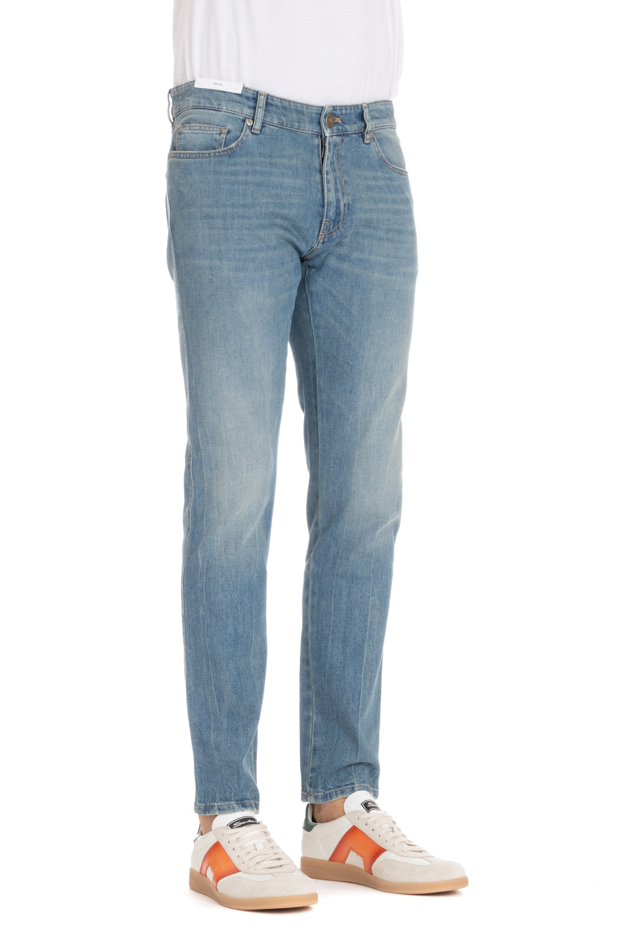 Rock fit cotton jeans