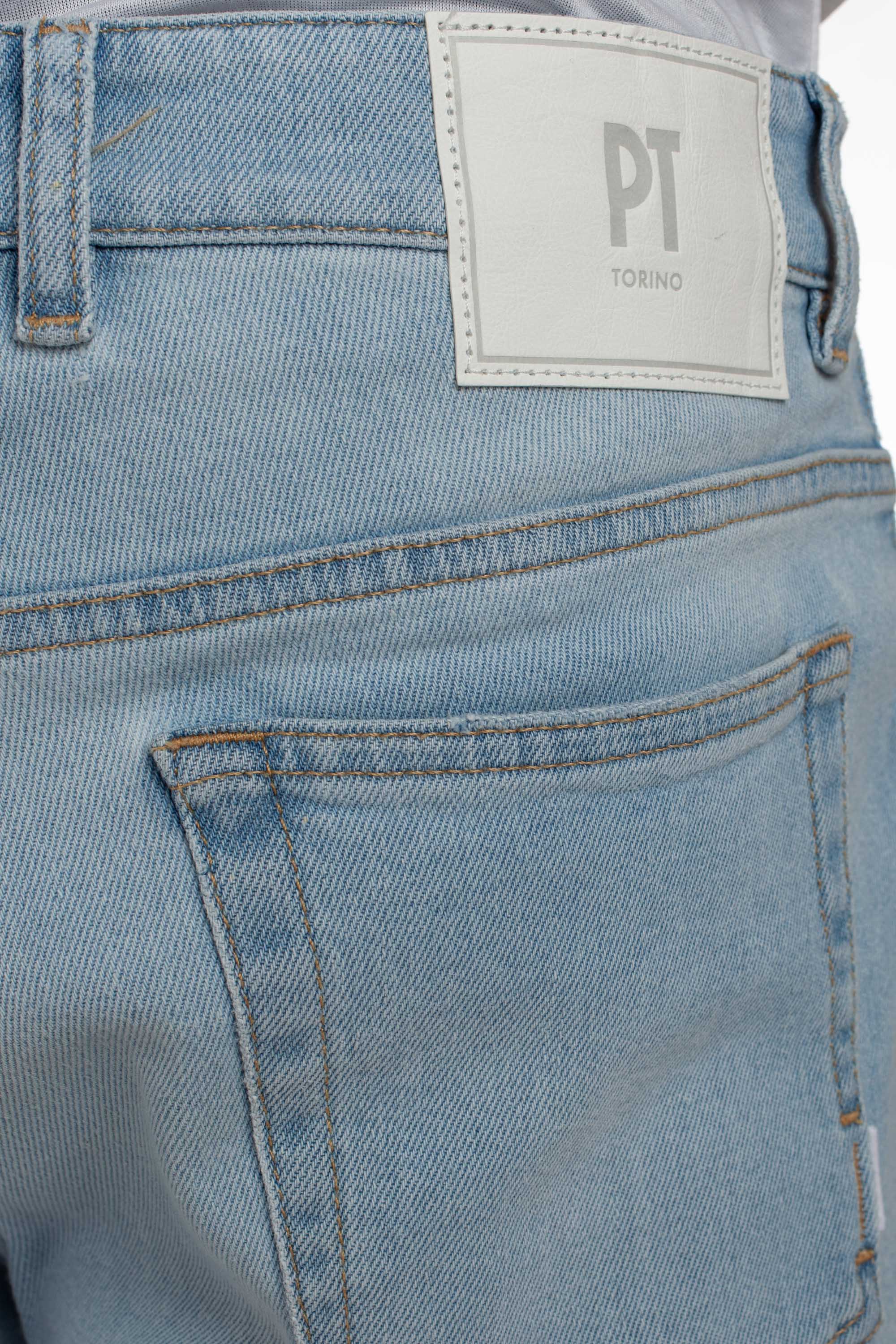 Reggae-Fit-Denimjeans in heller Waschung