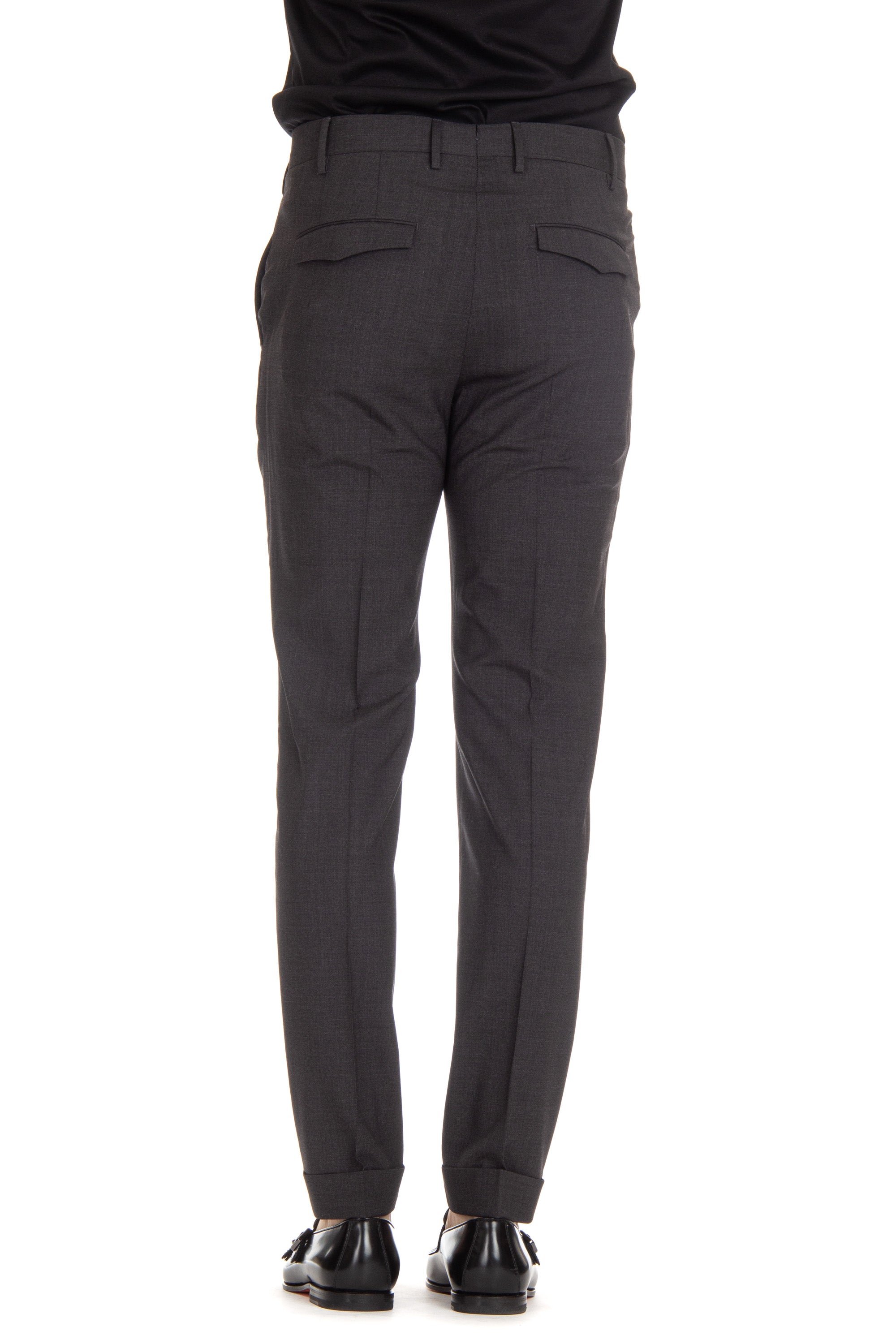 Master fit comfort wool trousers