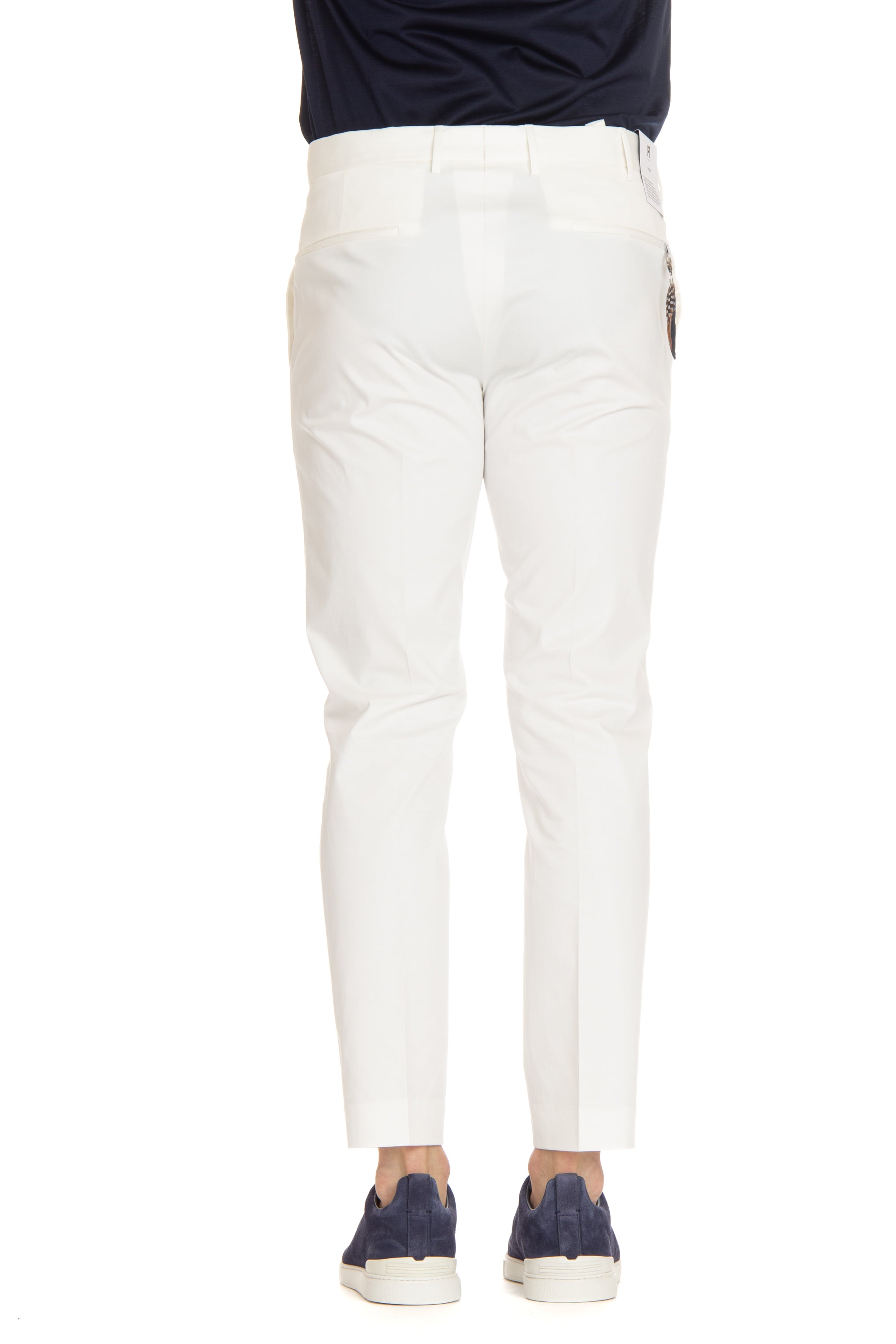 Pantalone in cotone twill fit Dieci