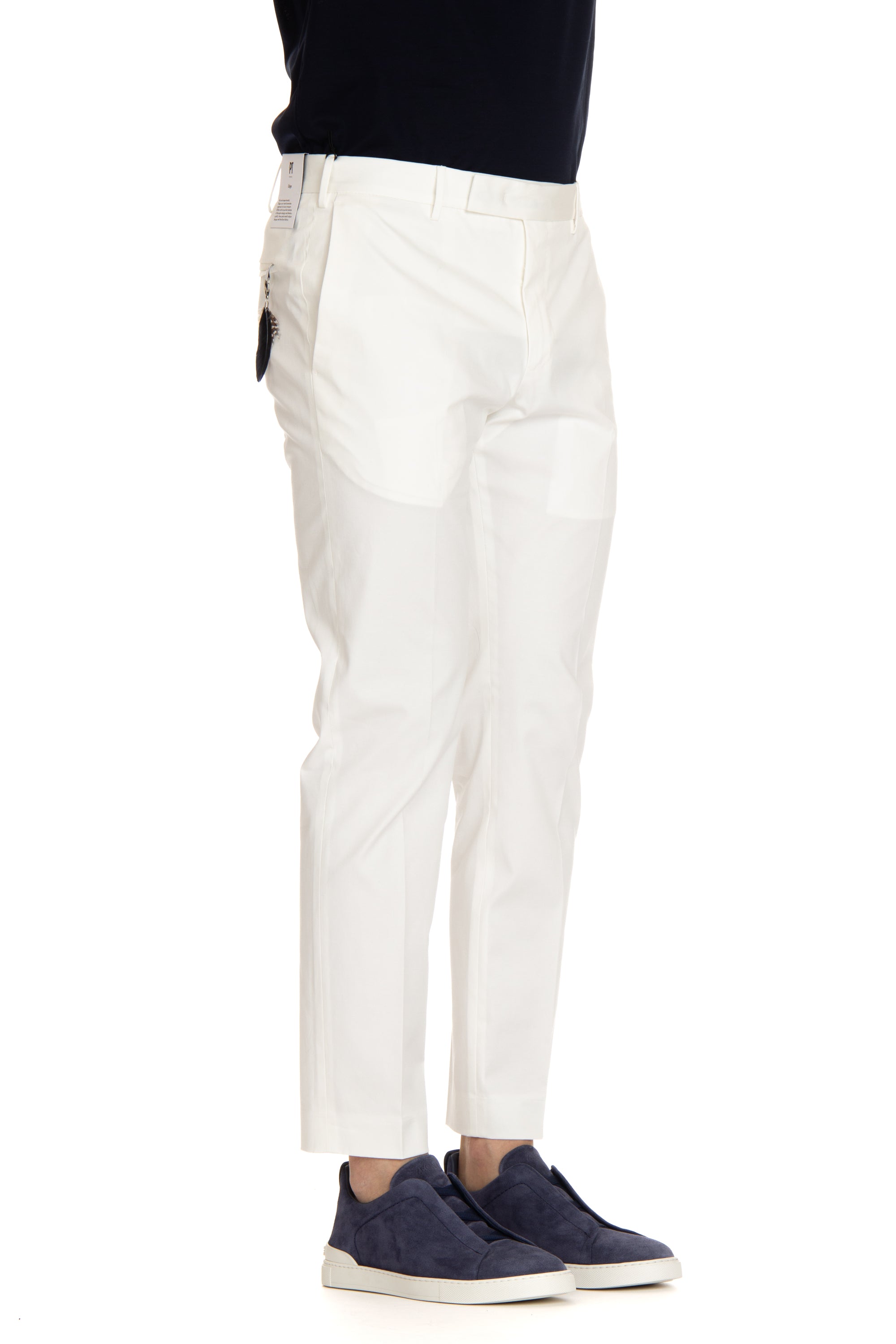 Dieci cotton twill fit trousers