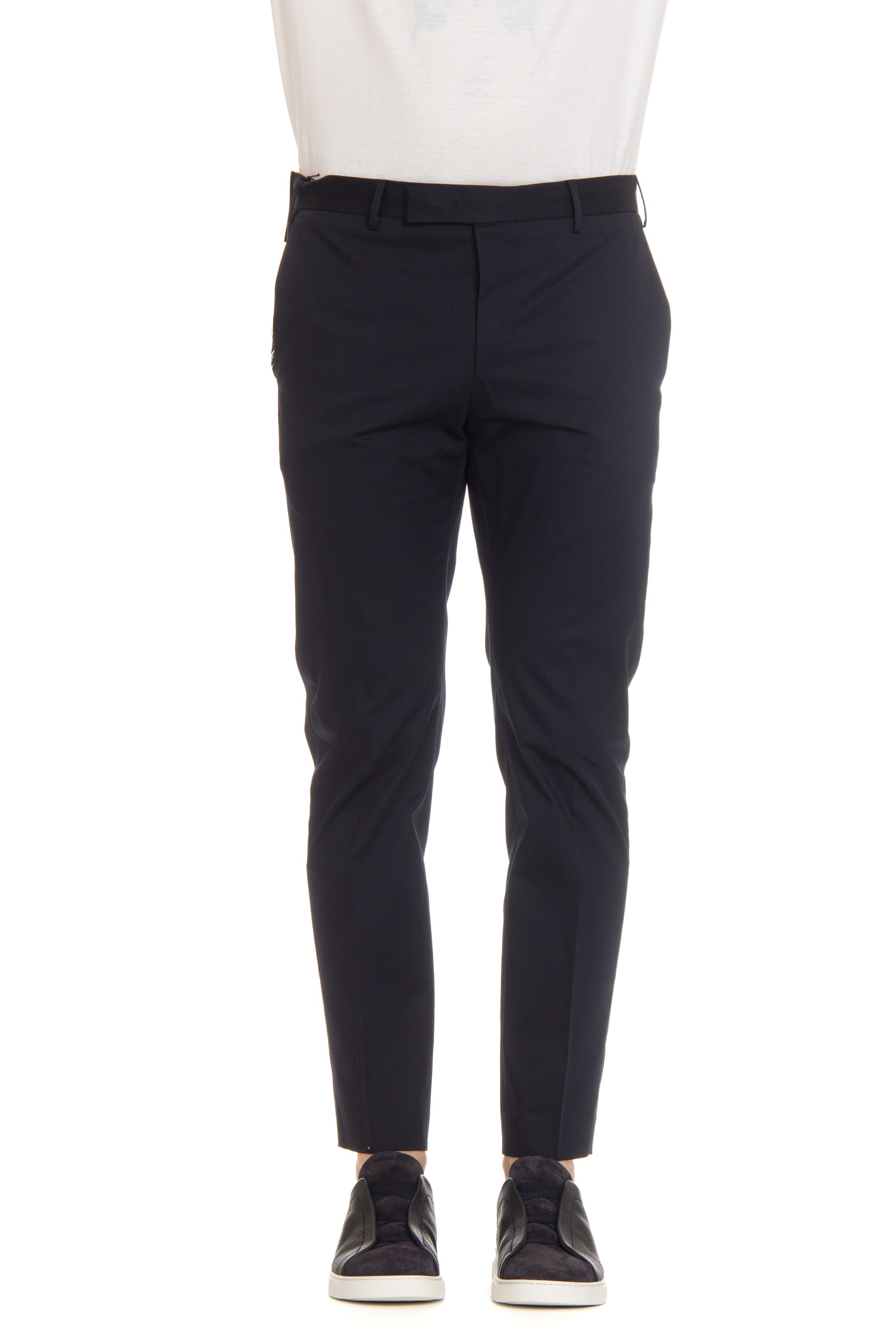 Dieci cotton twill fit trousers