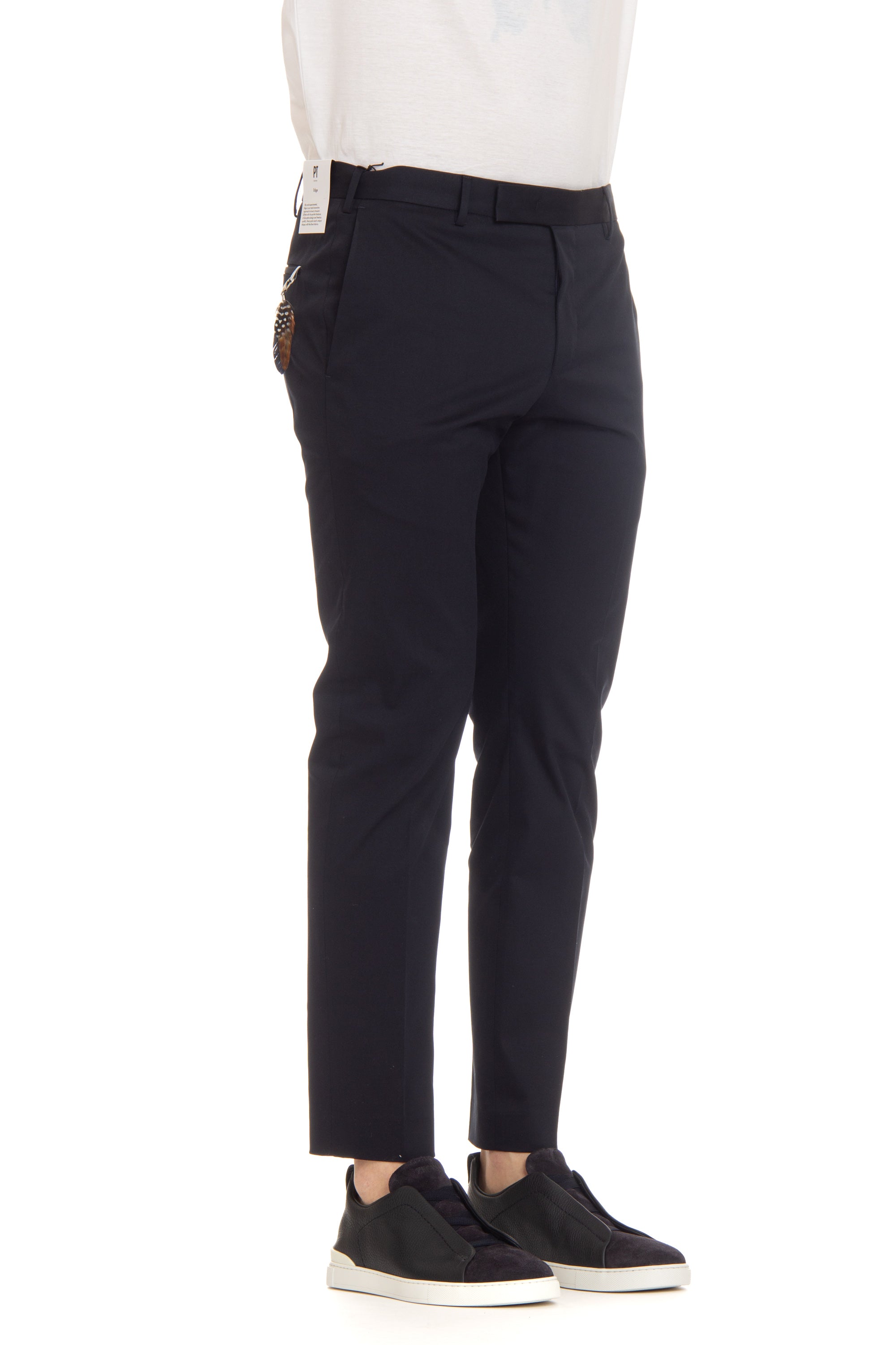 Pantalon en coton sergé coupe Dieci