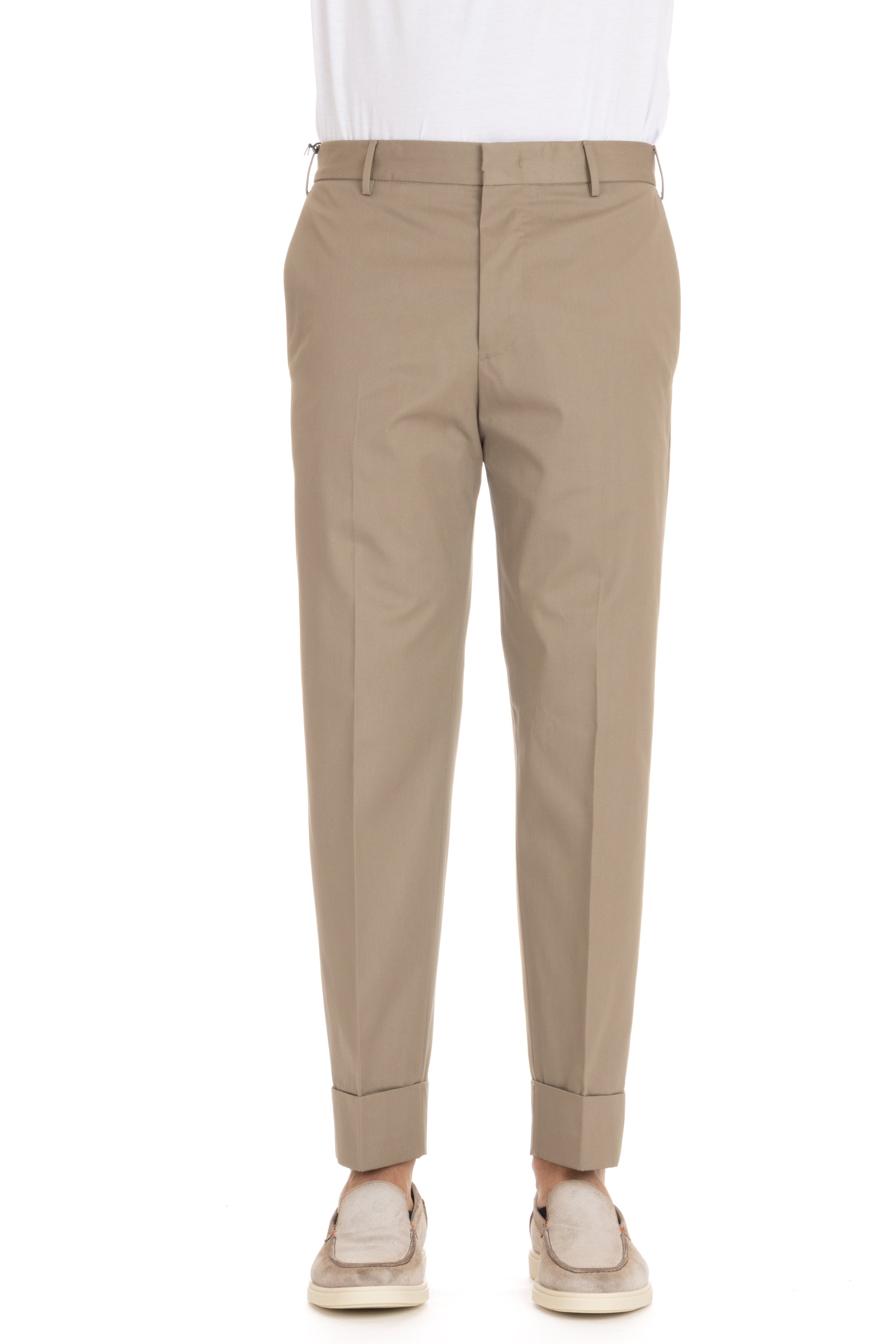 Pantalone in rasatello diamond superlight mod. Carrot fit