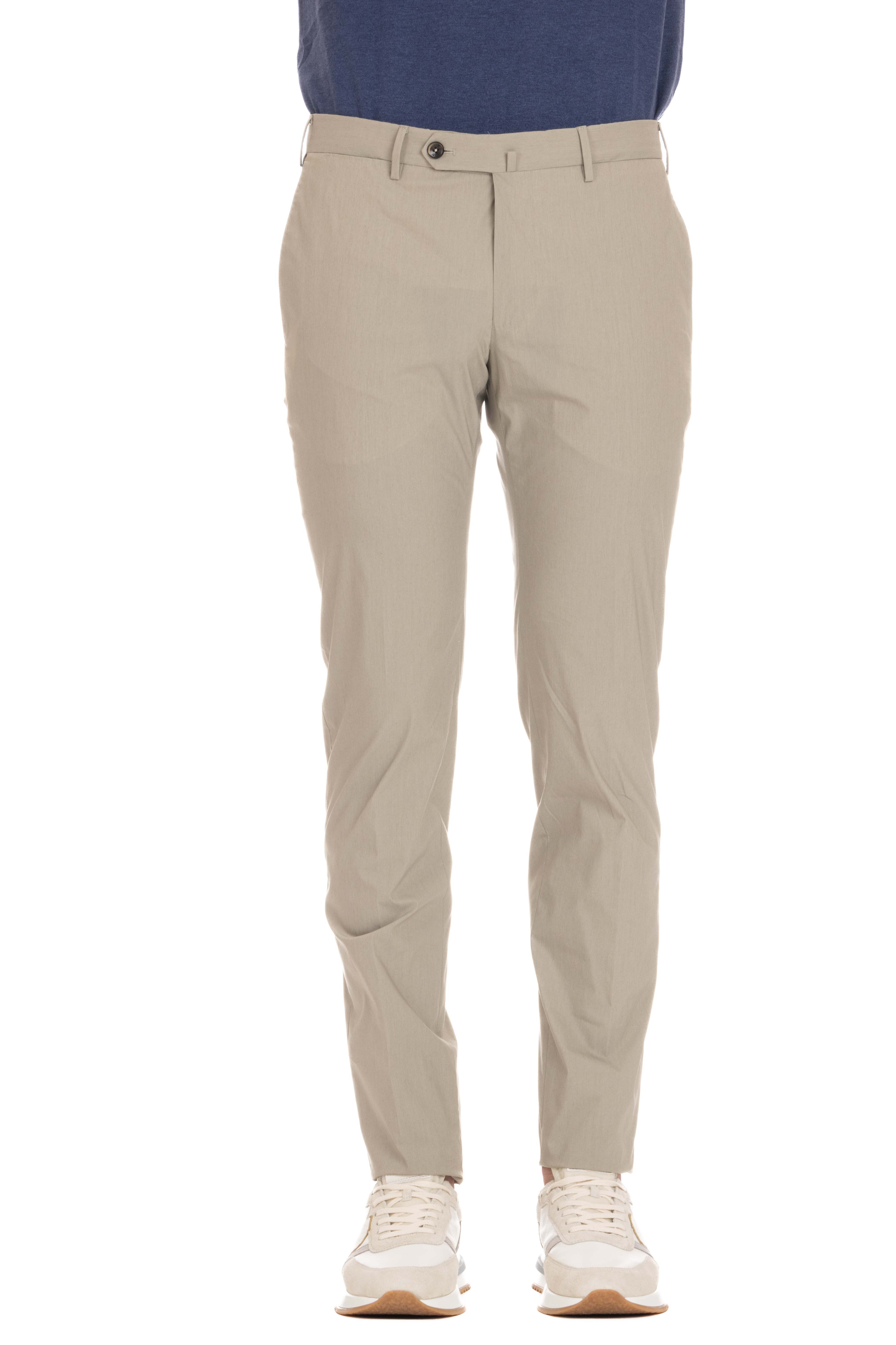 Pantalone in tech popeline Superslim fit