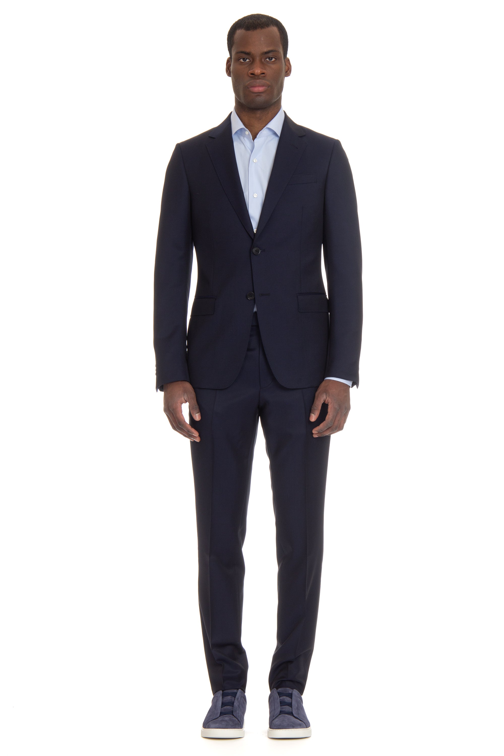 Two-button suit in wool-mohair, drop 8