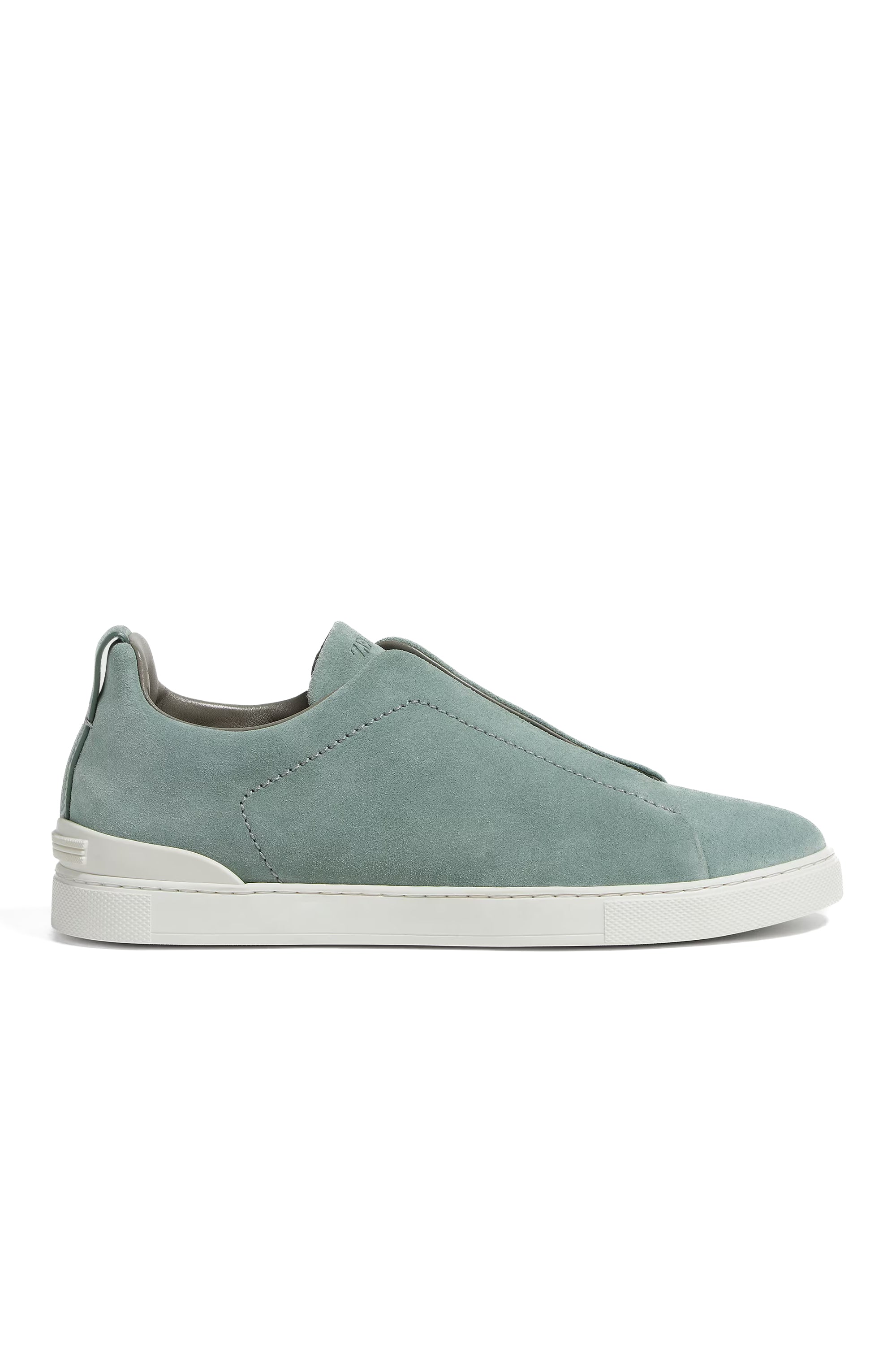 Triple Stitch suede sneakers