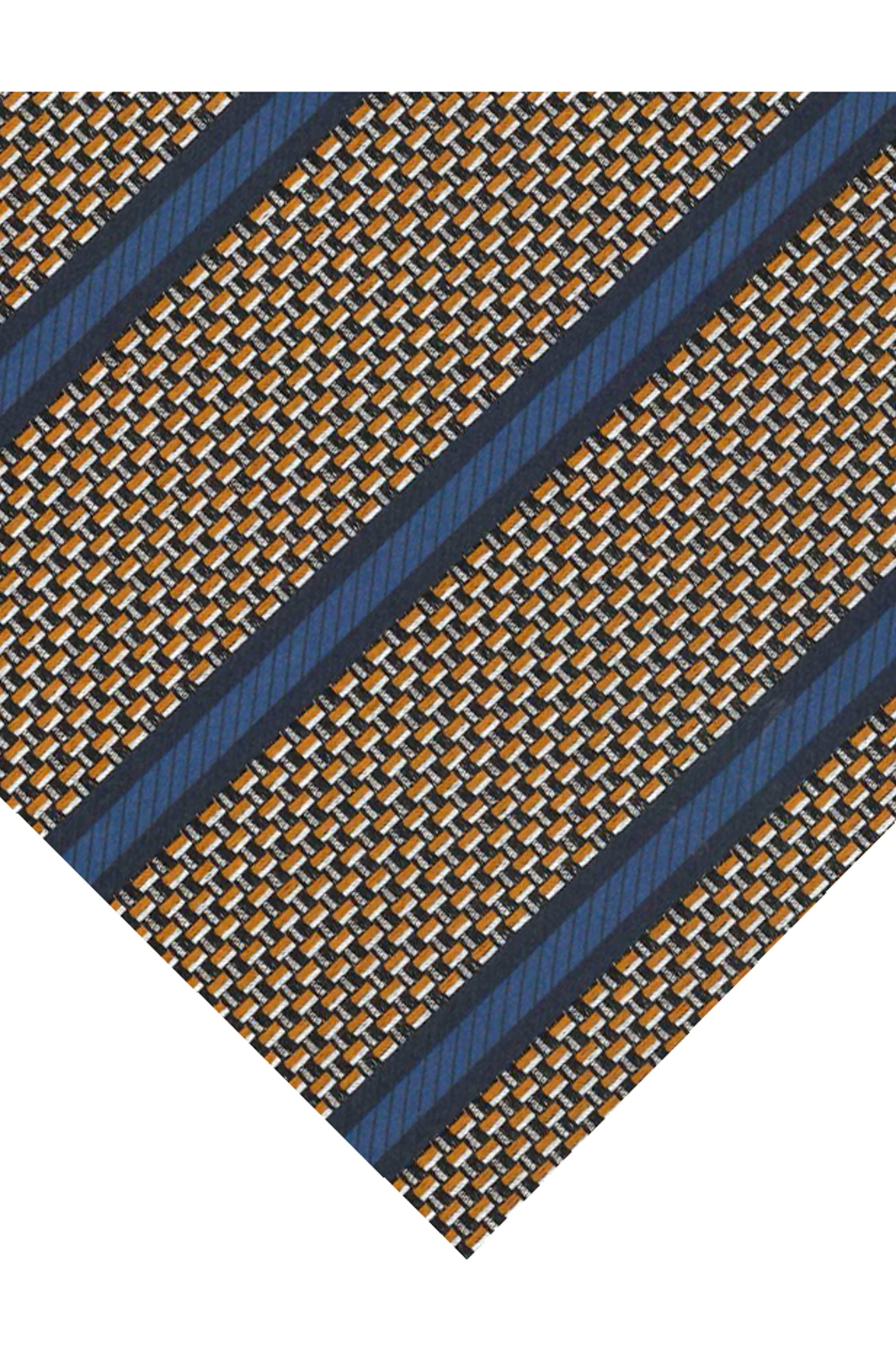 Regimental tie in pure silk