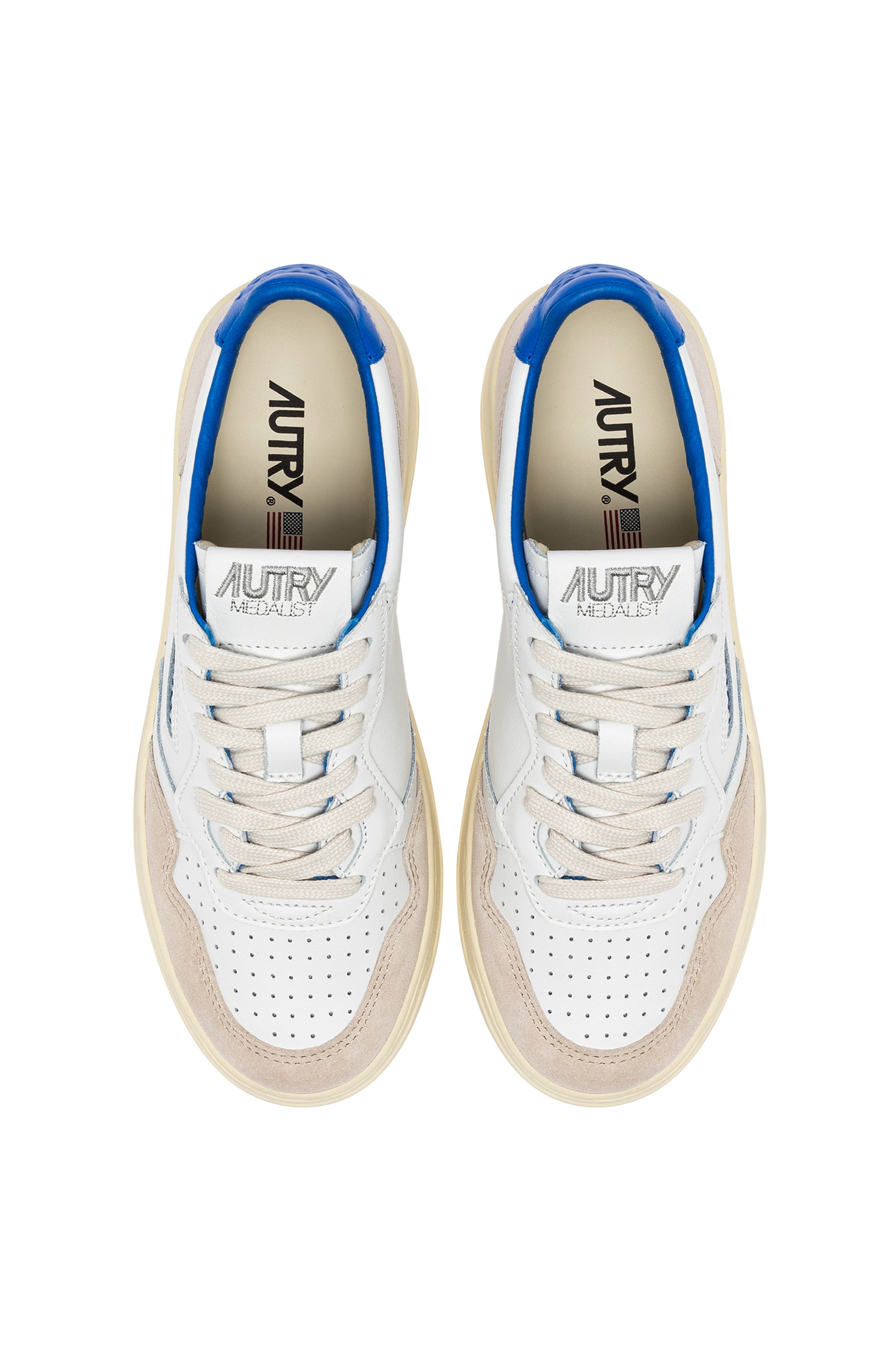 Autry AULM MA06WHT/PLBLUE