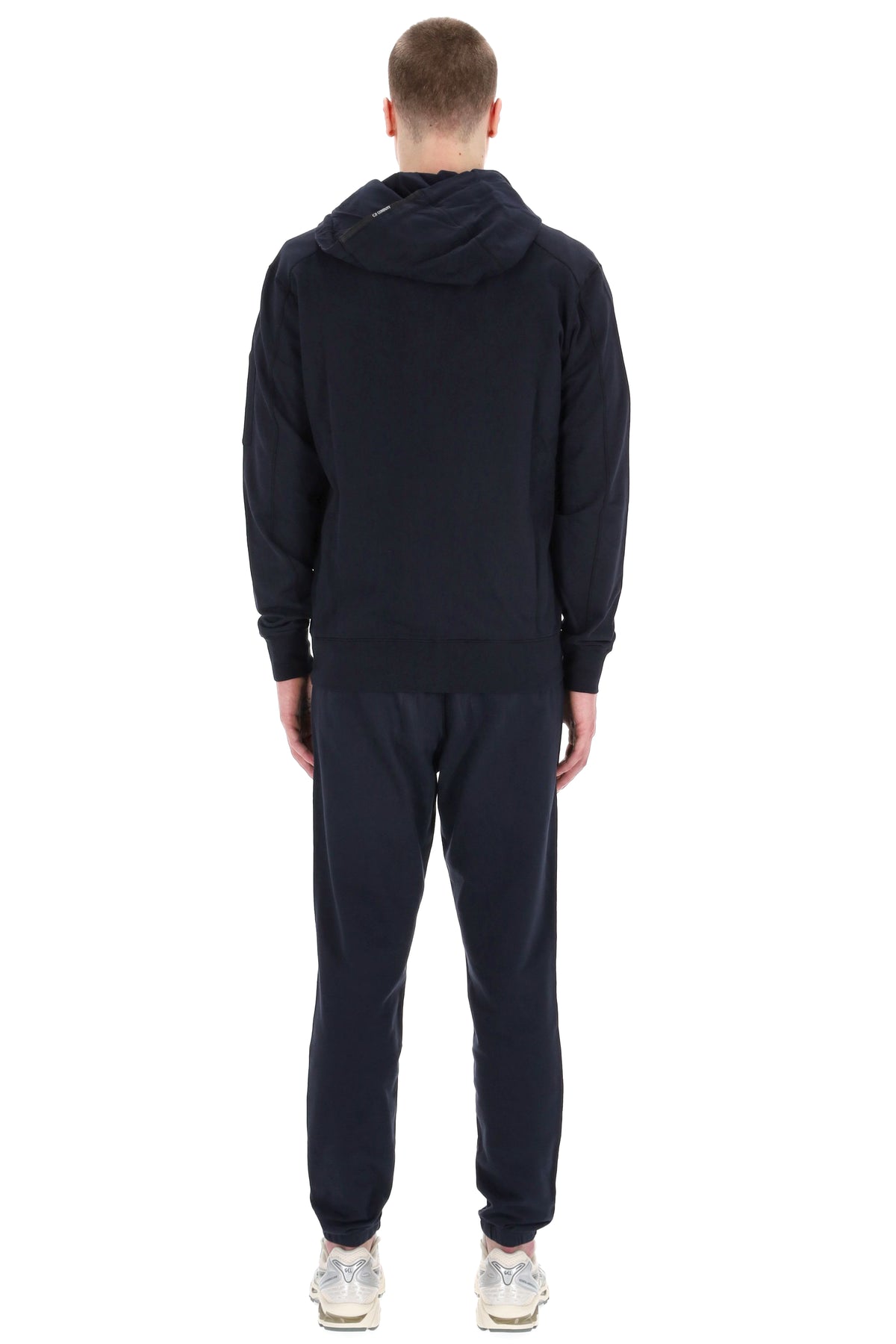 CP Company Felpa in leggero cotone con zip e cappuccio MSS057A00 2246G 888 