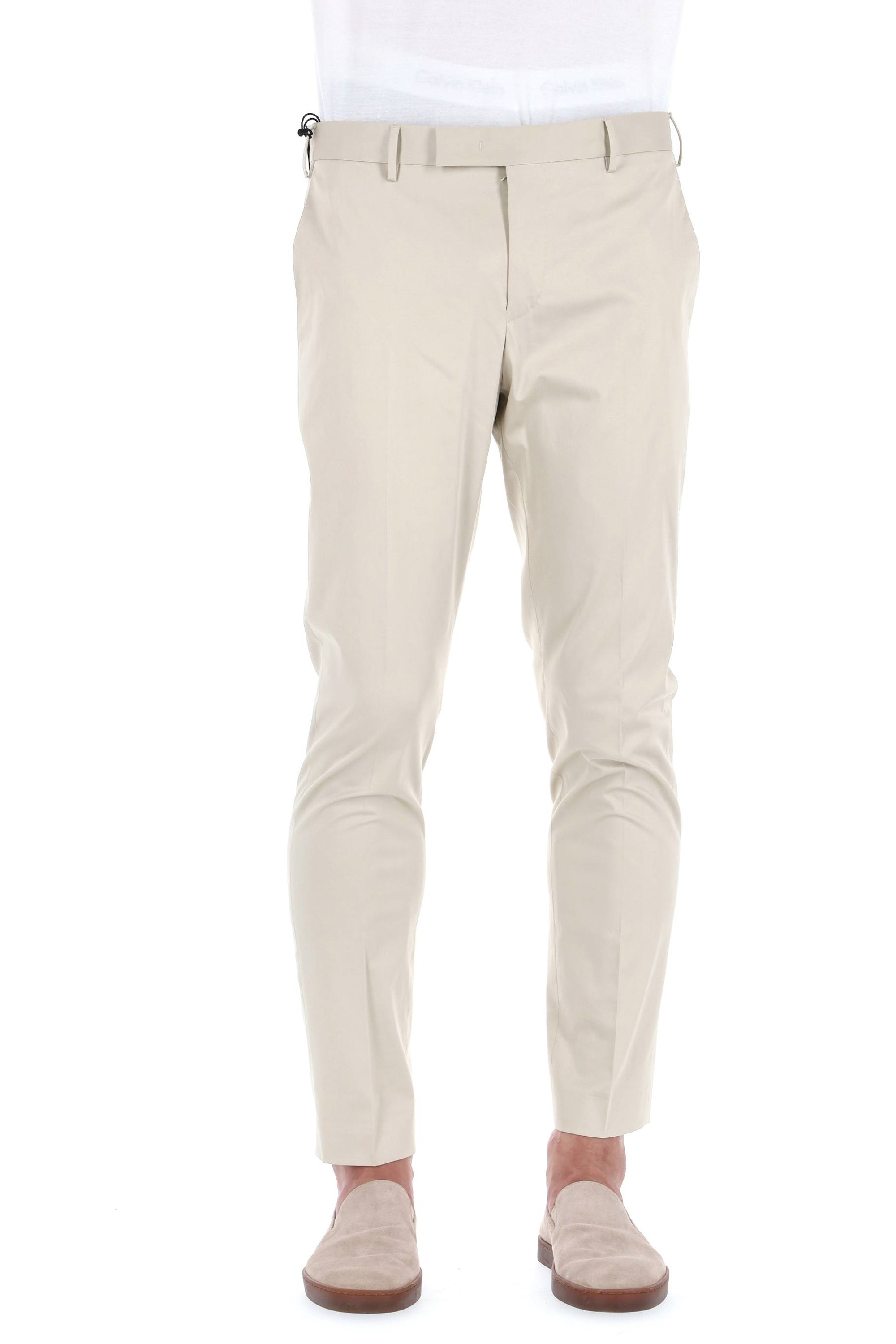 PT Torino Pantalone in rasatello di cotone mod. Dieci ASX0Z00FWD NU68/2 0040 