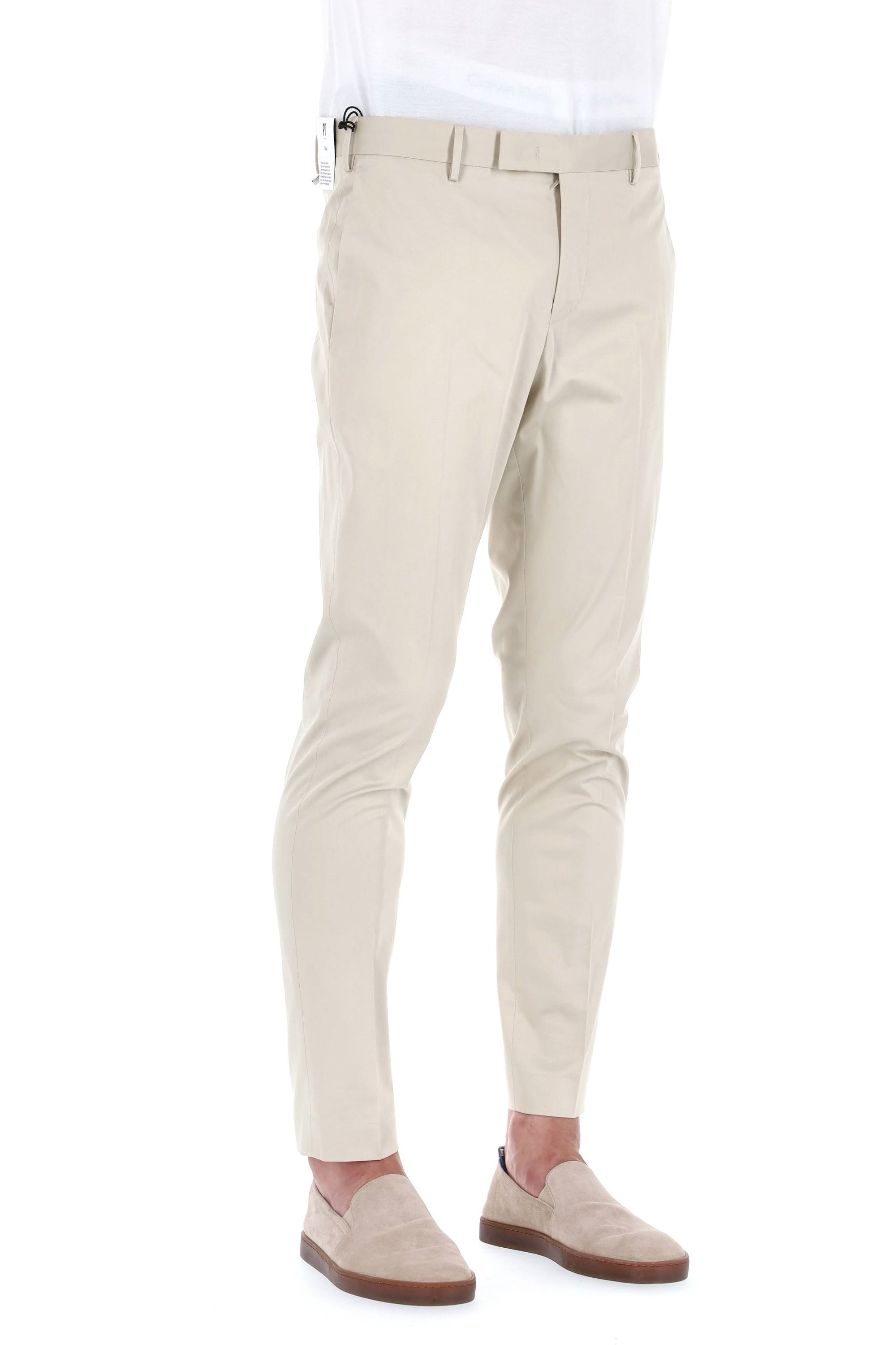 PT Torino Pantalone in rasatello di cotone mod. Dieci ASX0Z00FWD NU68/2 0040 