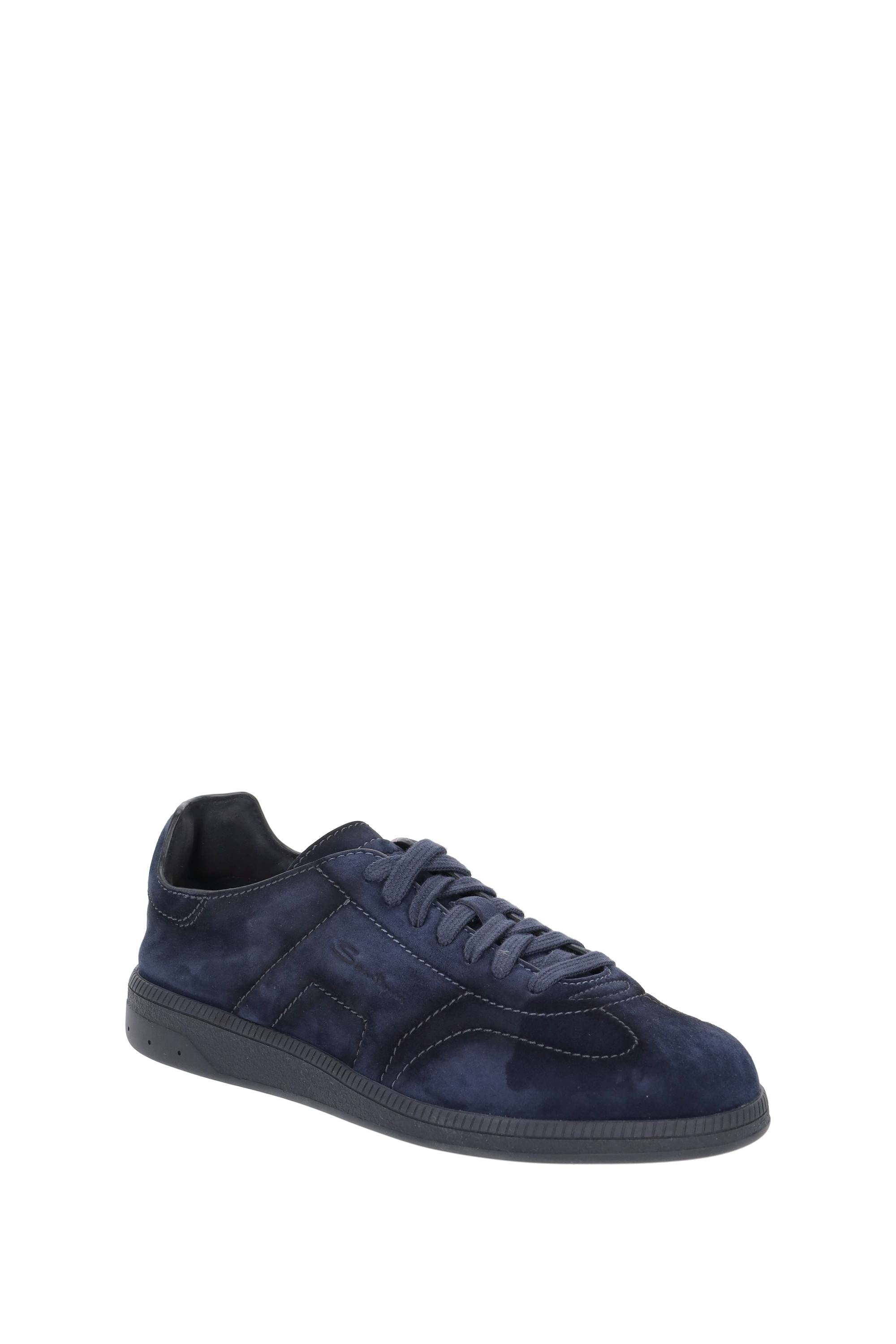 Santoni Sneakers in camoscio mod. Olympic MBPL22072FARTSE2/3 U60 