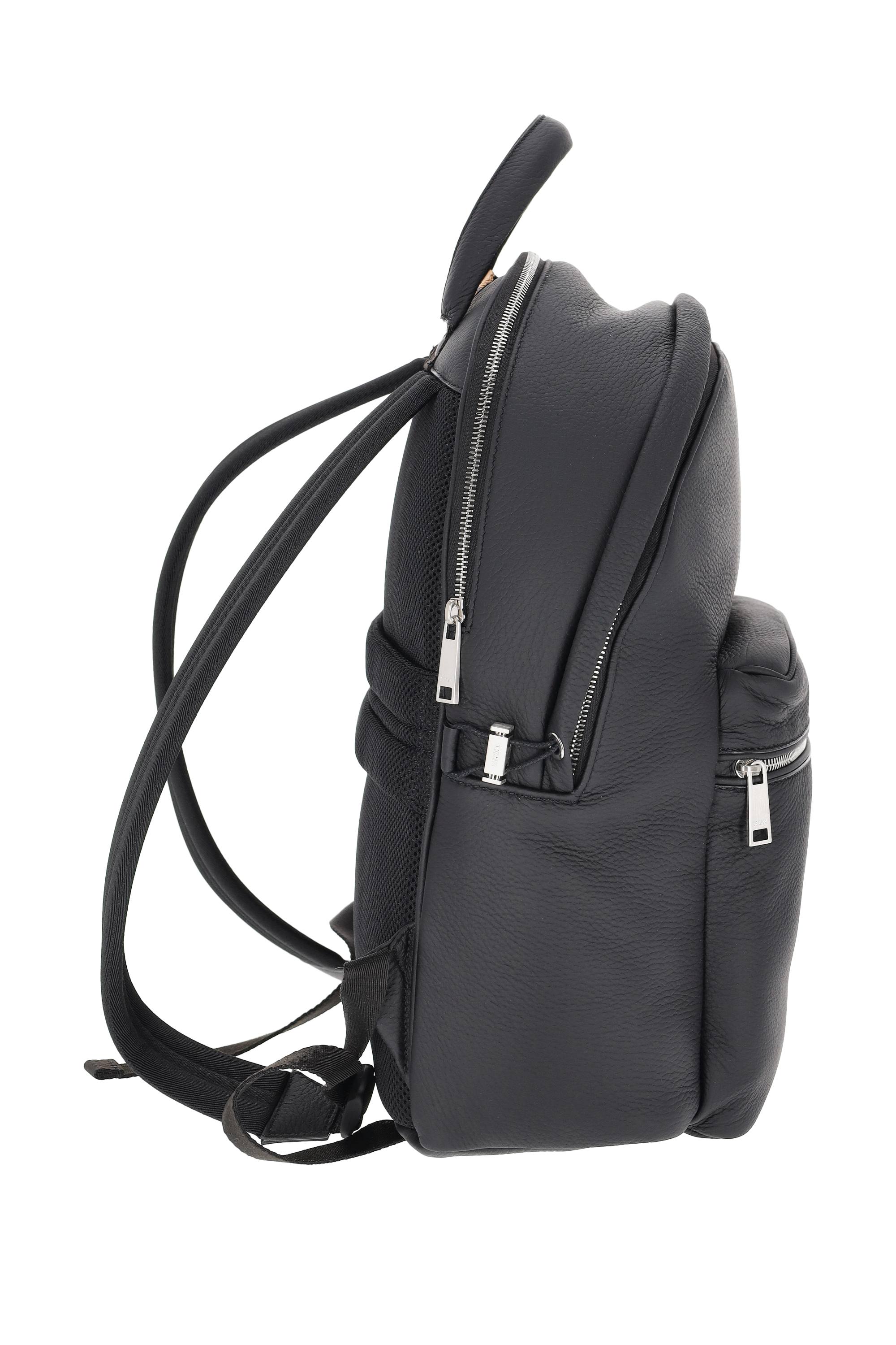 Zegna Zaino in pelle di cervo LHCVM C1895Z NER 
