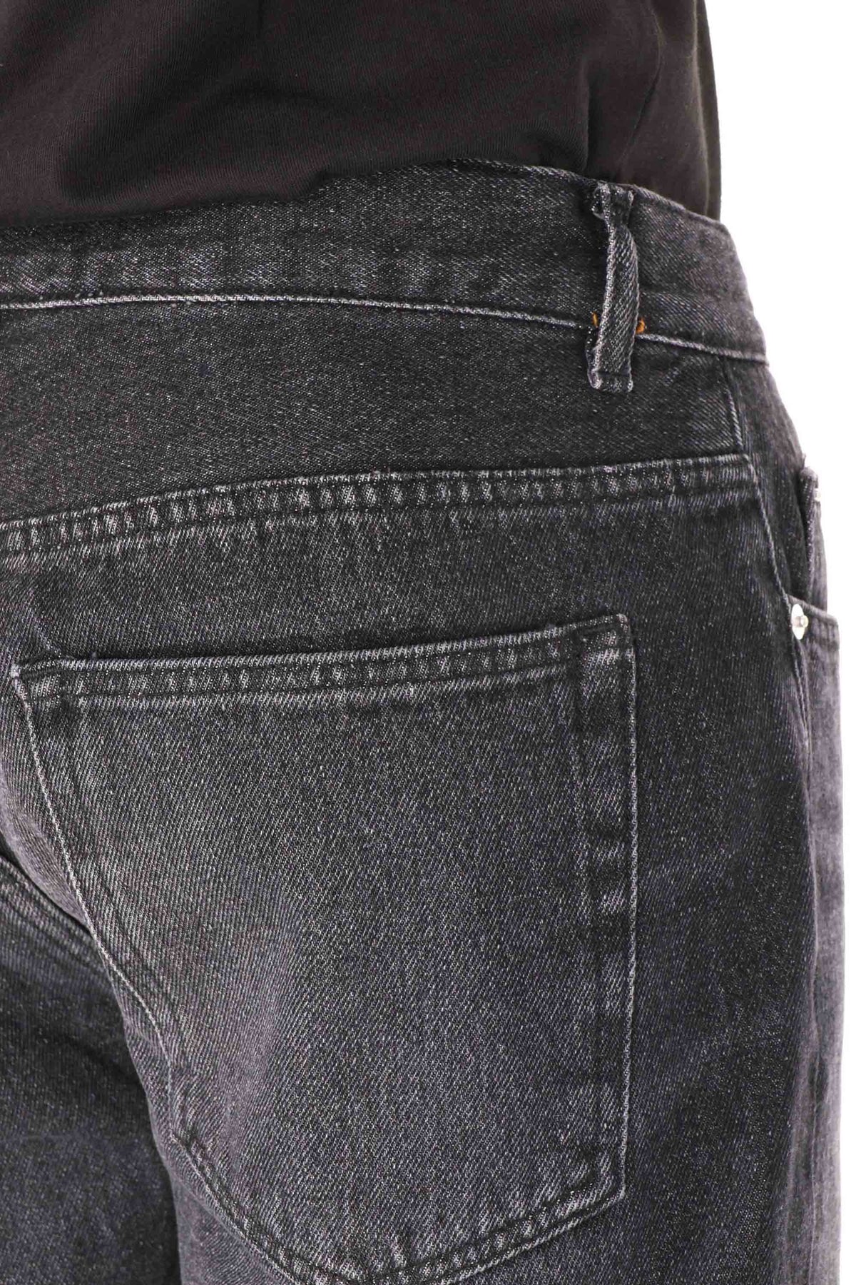 A.P.C. Jeans noir modello Rescue COHJX-H09010 LZA-FAUX NOIR 