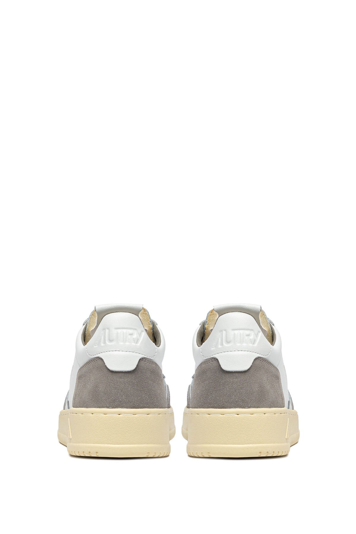 Autry Sneaker Medalist in pelle supersoft e camoscio AULM FT01 WHT/VAP 