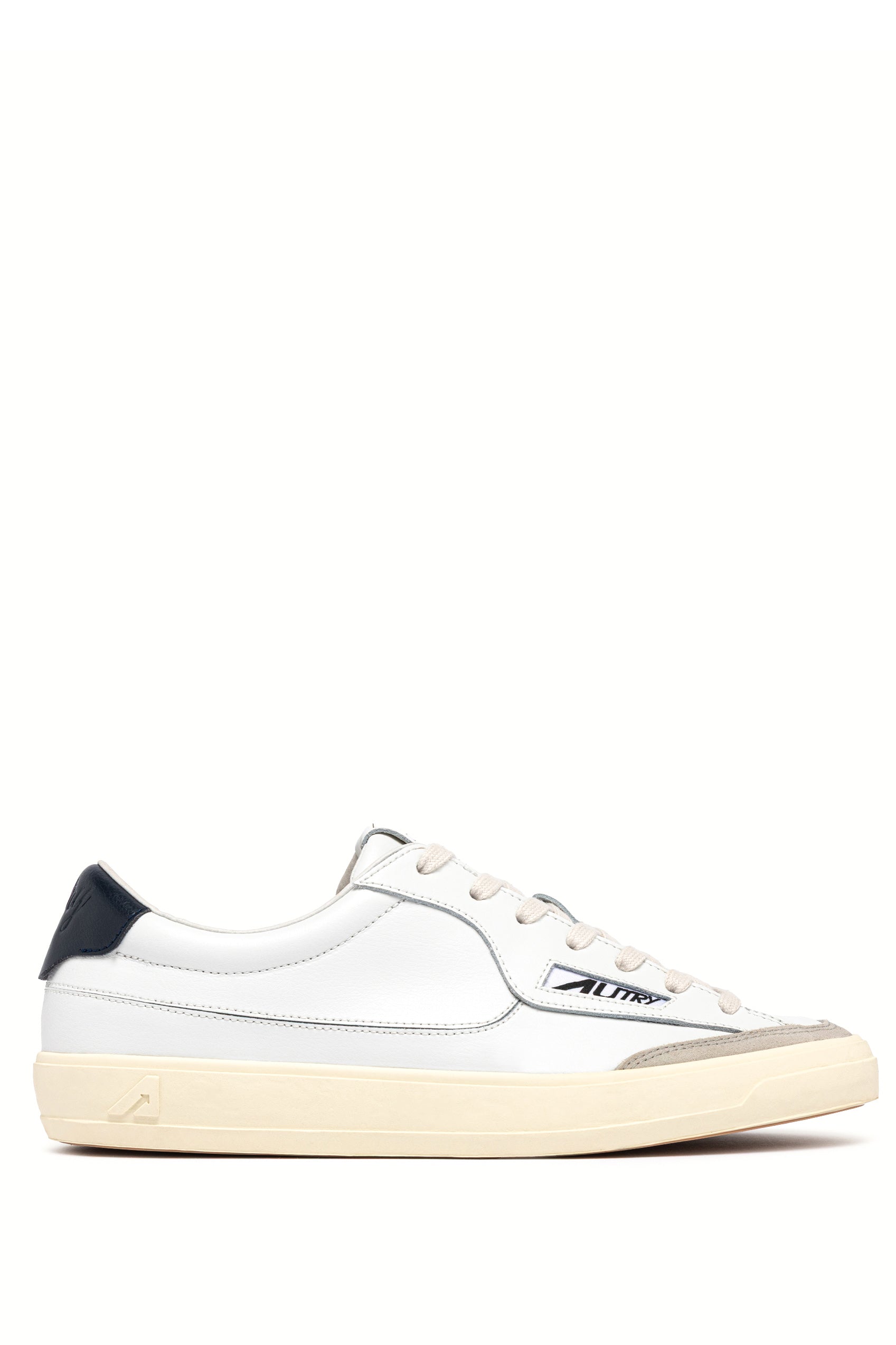 Autry Sneaker Windscape in pelle con talloncino blu SCLM UK05 WHT/SPACE 