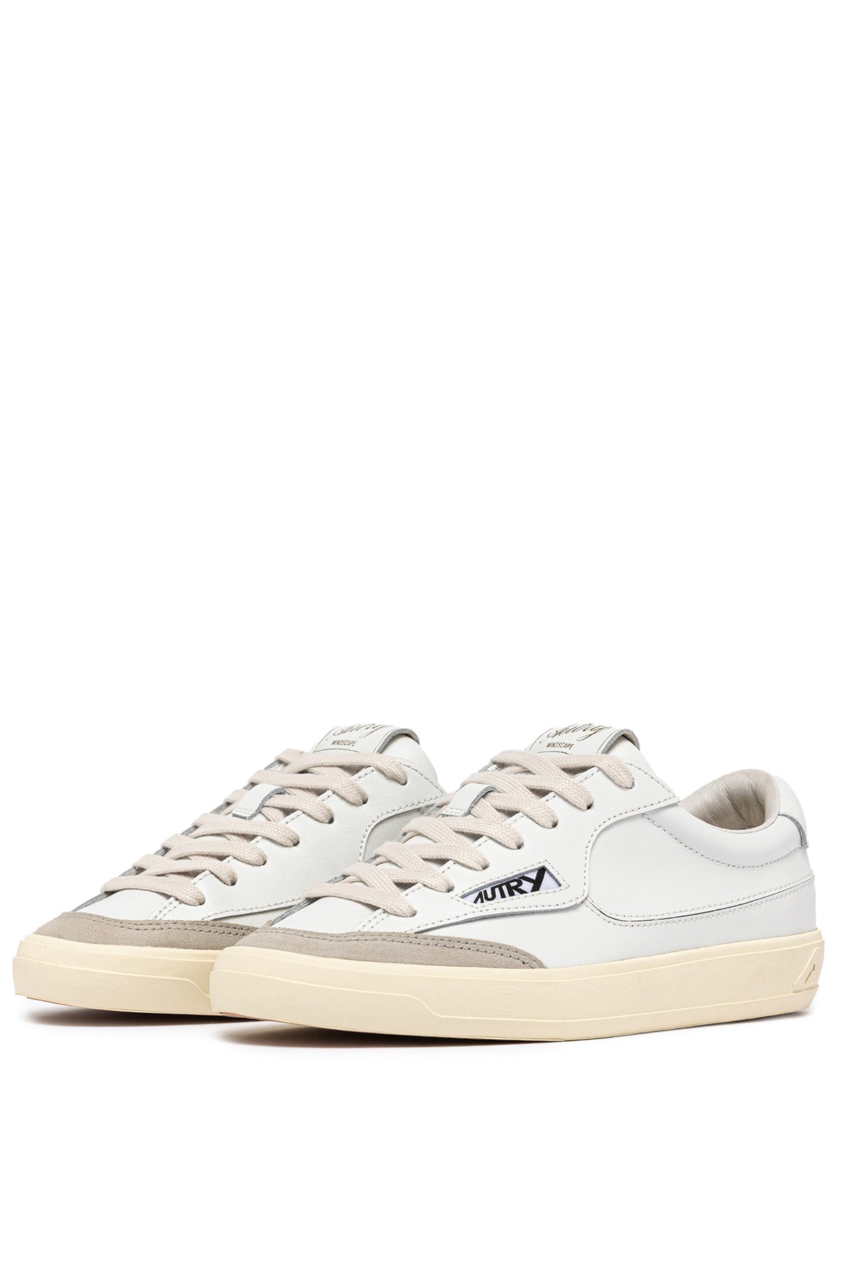 Autry Sneaker donna Windscape in pelle con talloncino bianco SCLW UK01 WHT/WHT 