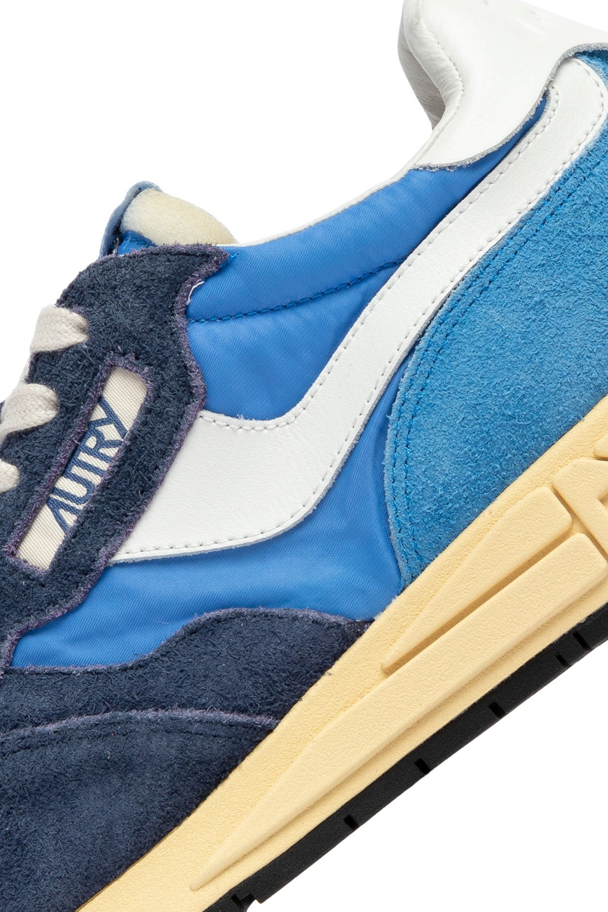 Autry Sneaker Reelwind in camoscio bicolor e mesh WWLM 3T03 DBLUE/BLUET 