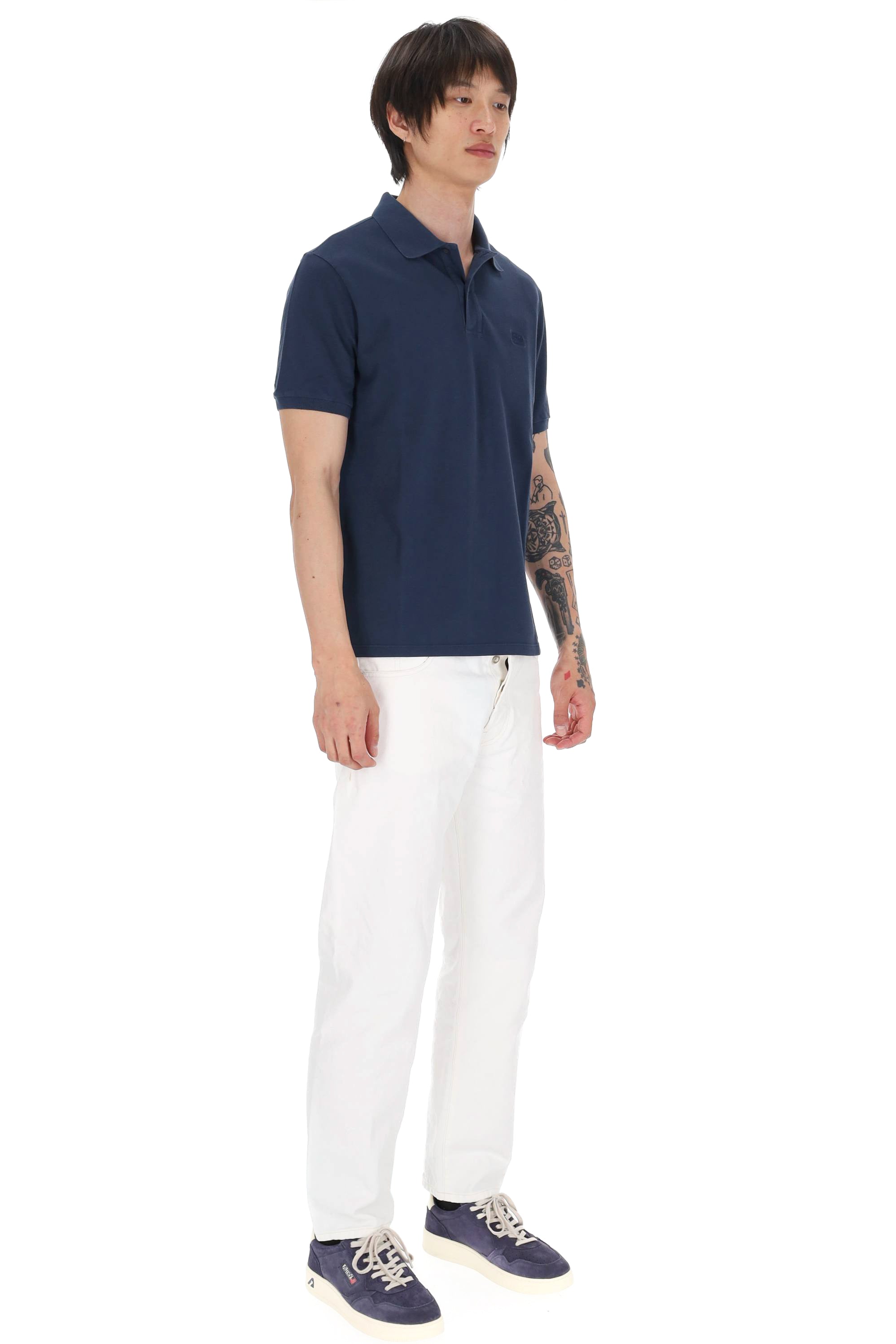 CP Company Polo in piquet di cotone 24/1 MPL176A00 5527S/2 889 