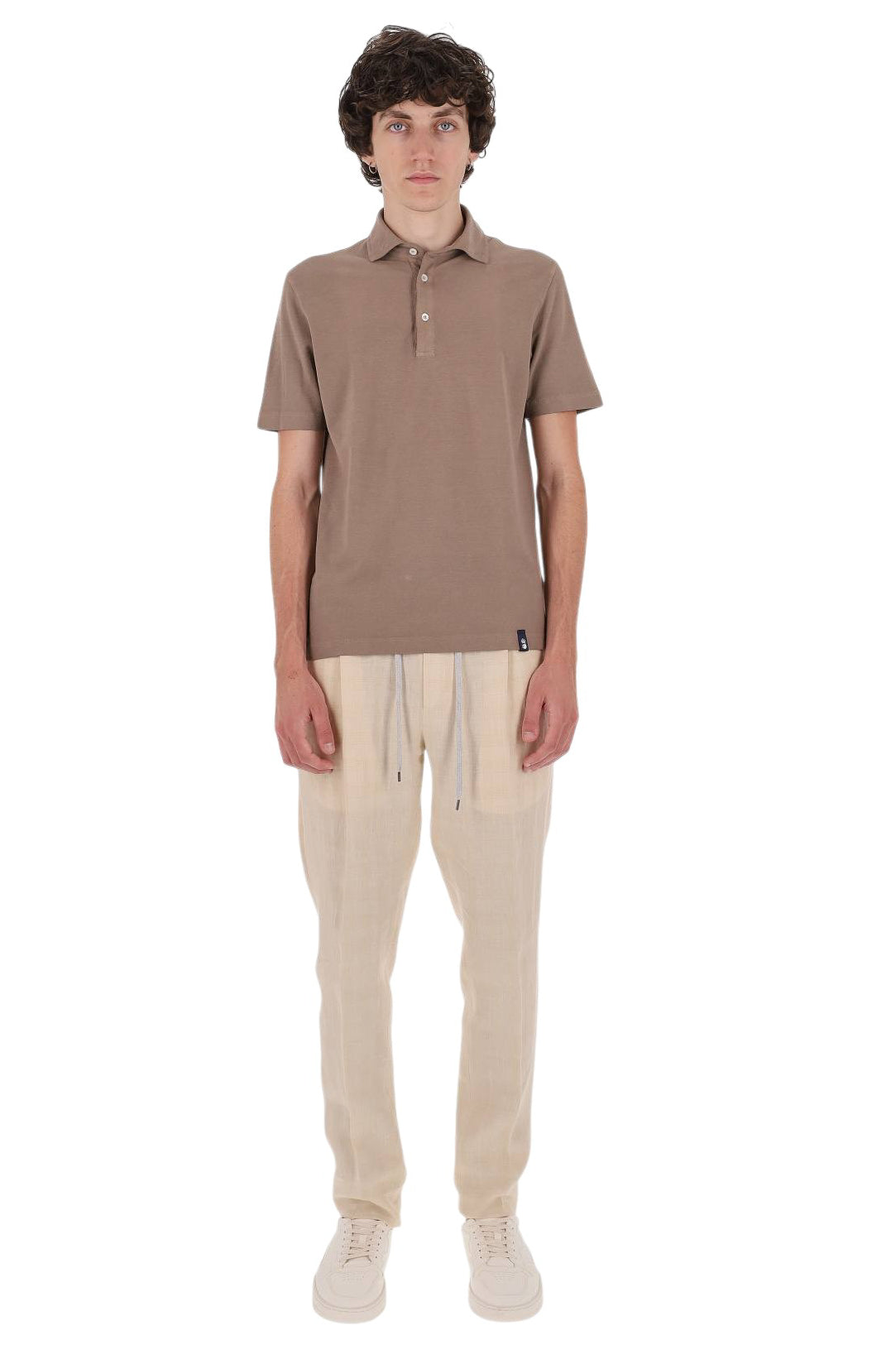 Drumohr Polo in cotone ice cotton DTJ202B-2 570 