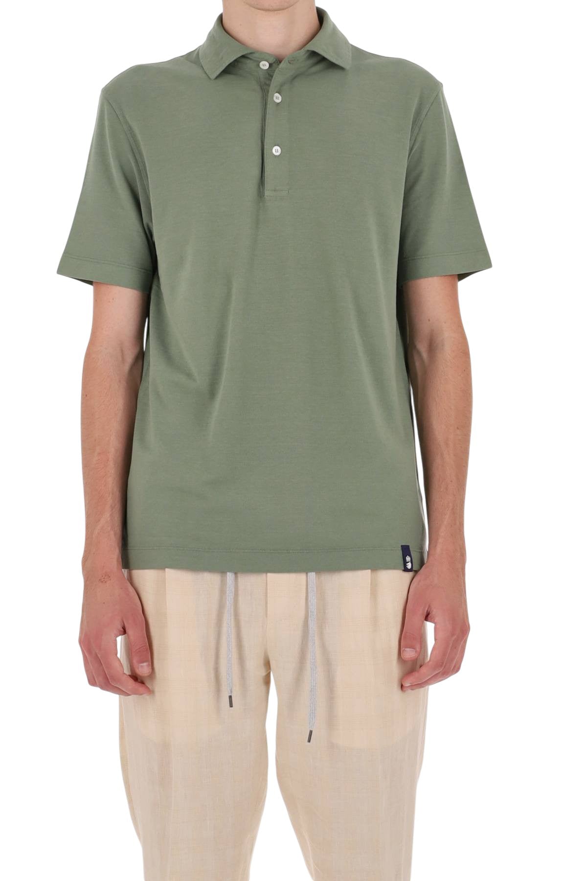 Drumohr Polo in cotone ice cotton DTJ202B-5 440 