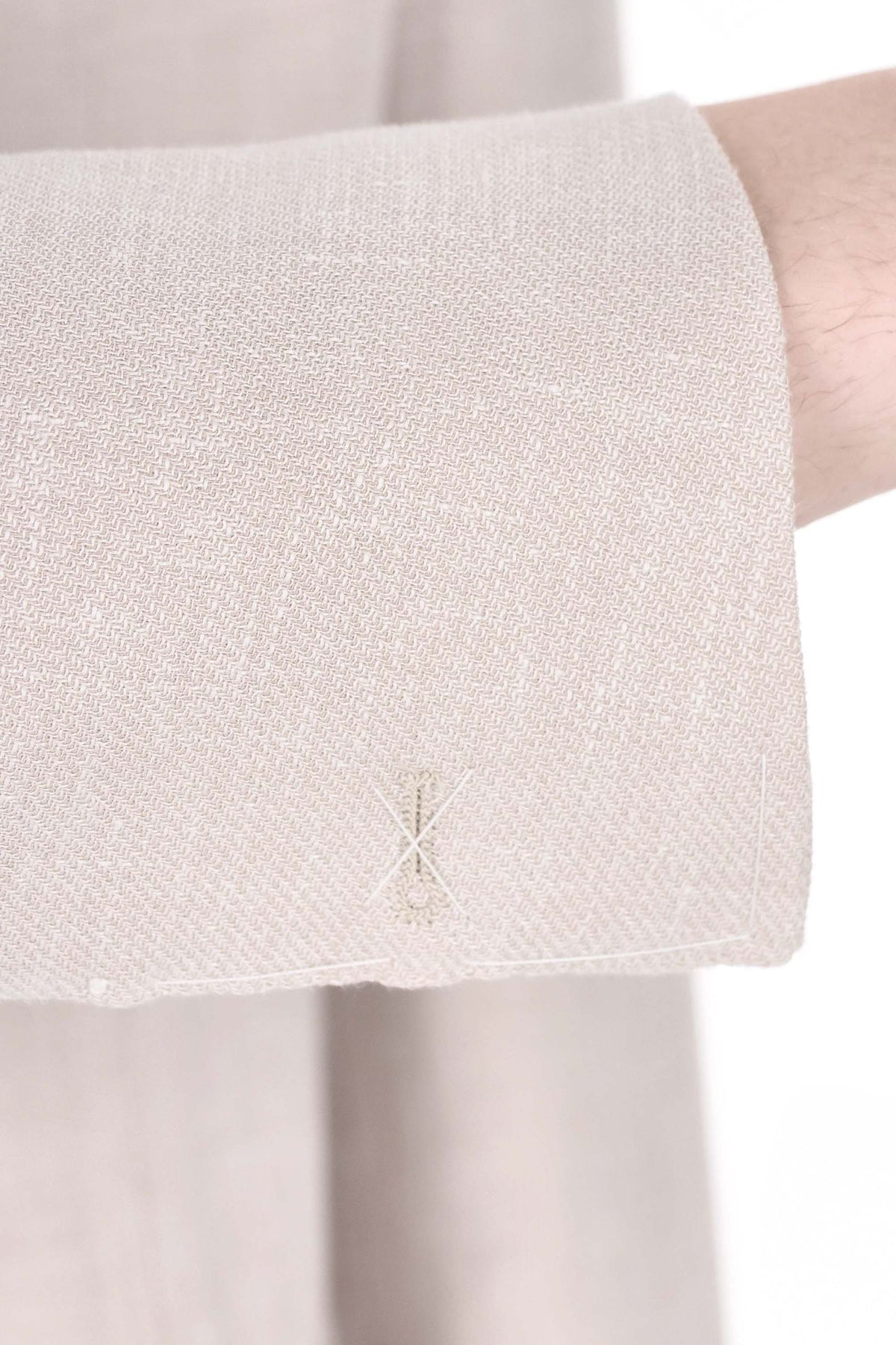 Eleventy Abito in lino-lana-seta tessuto Zegna Cross-ply M75ABUC10 TES0K024 02N 