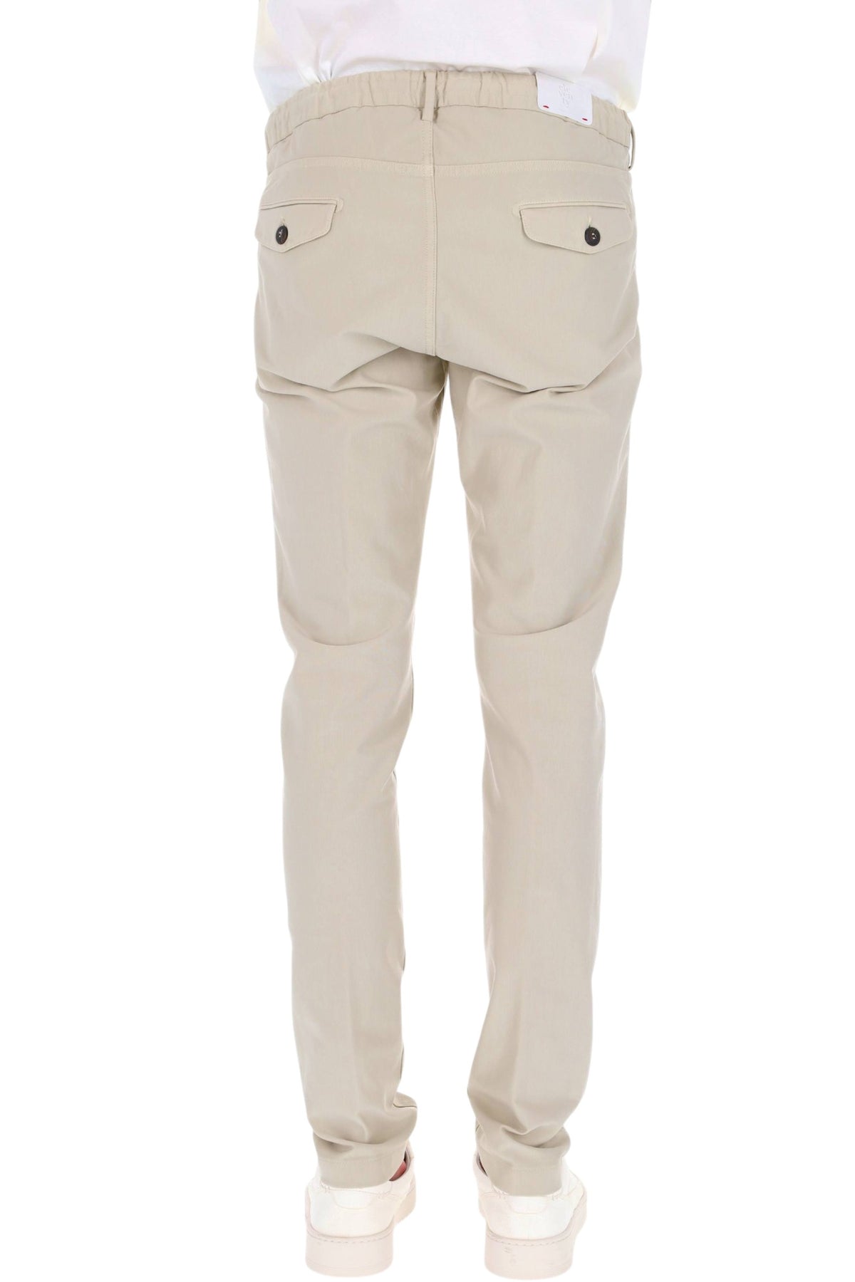 Eleventy Pantalone jogger in cotone e seta X75PANB21 TET0K005 02 