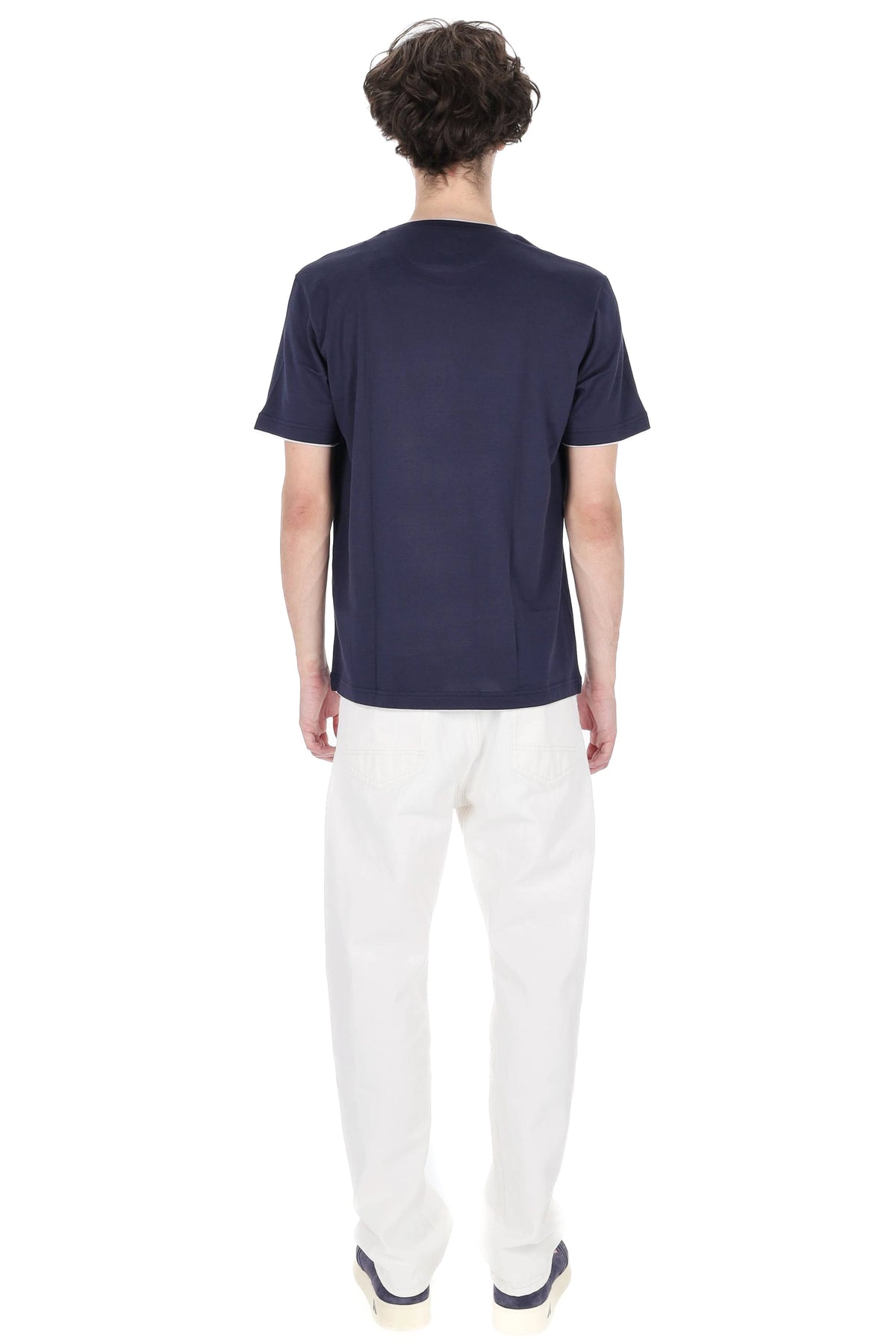 Eleventy T-shirt in cotone con doppi profili X75TSHH04 TES0H077/2 11-13 