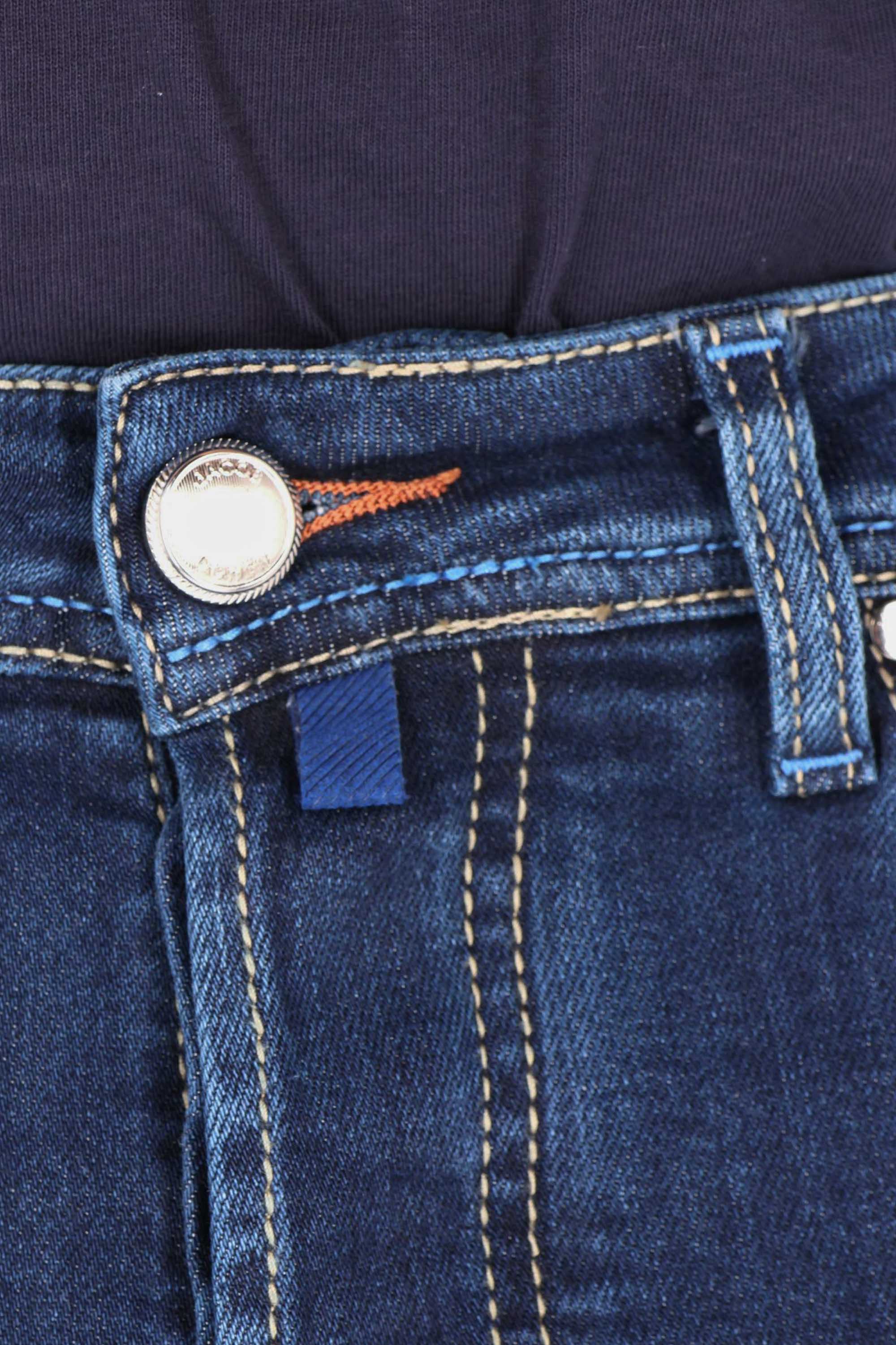 Jacob Cohen Jeans comfort etichetta cavallino intarsiato Bard fit QE004-040-P3621 100D 