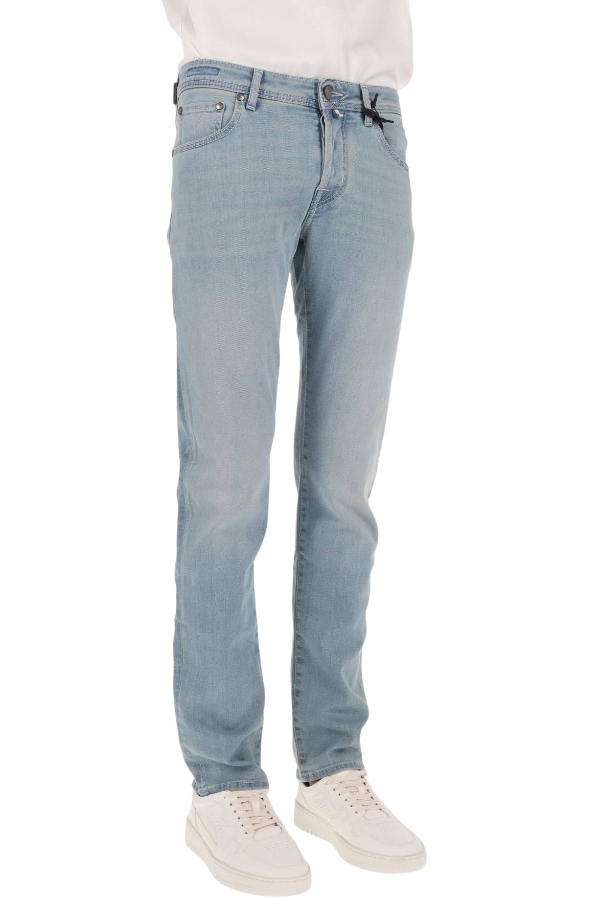 Jacob Cohen Jeans in cotone comfort etichetta cavallino intarsiato Nick fit QM006-053-P3621 NICK 300D 