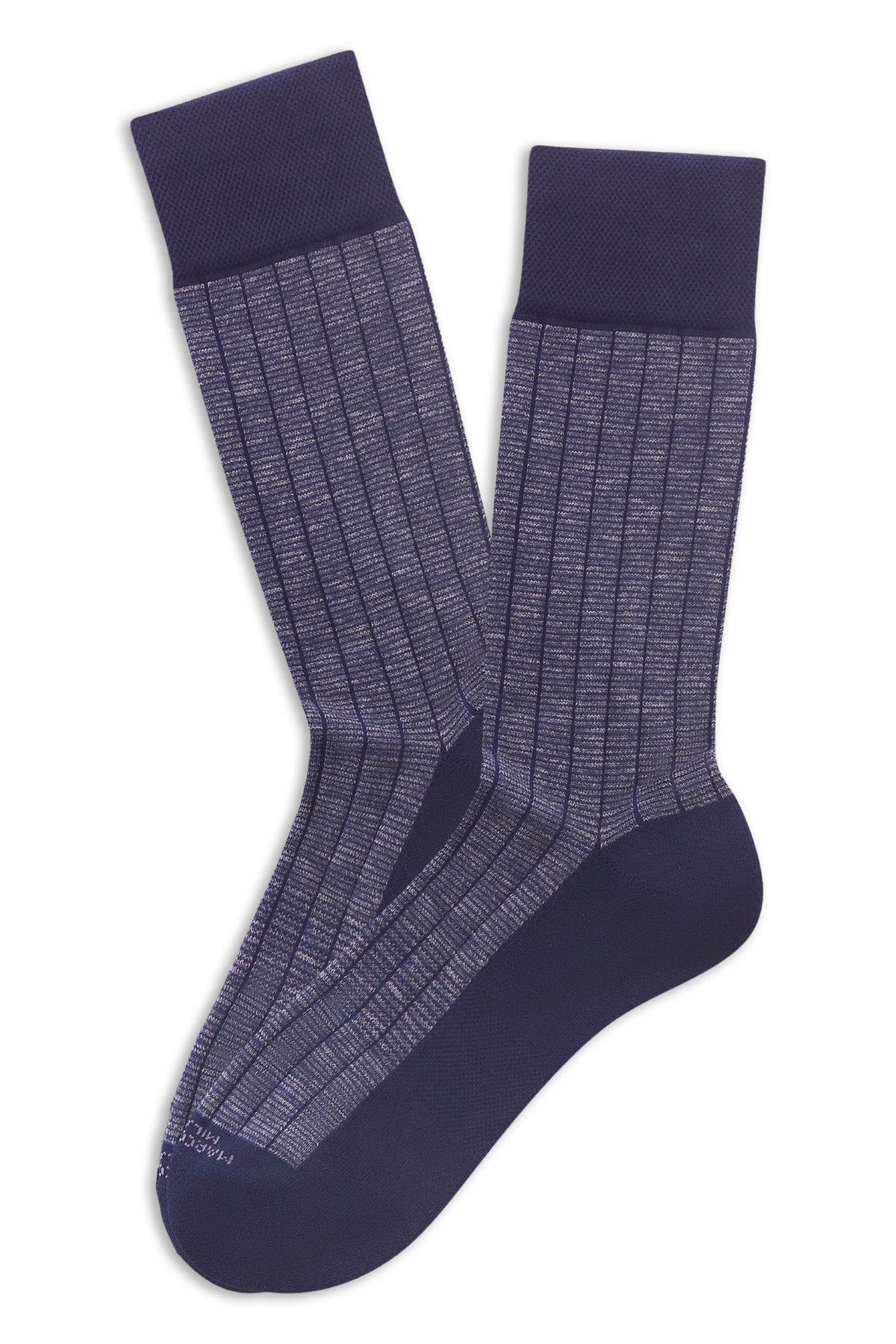 Marcoliani Calza sneaker in cotone con micro righe MAR4791T 001 