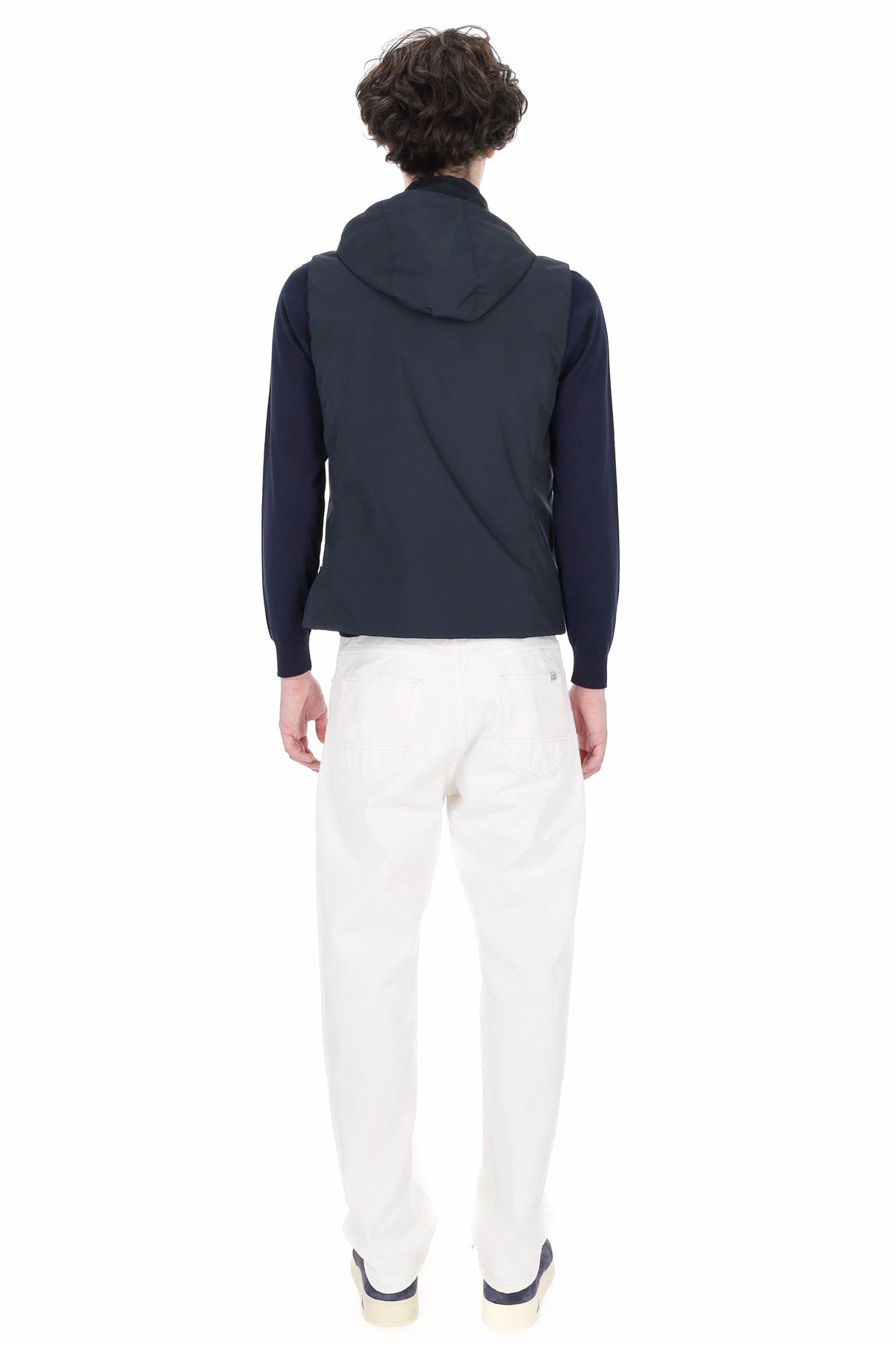 Moorer Gilet in nylon linea Acqua mod, Luis-Stp LUIS-STP BLU 