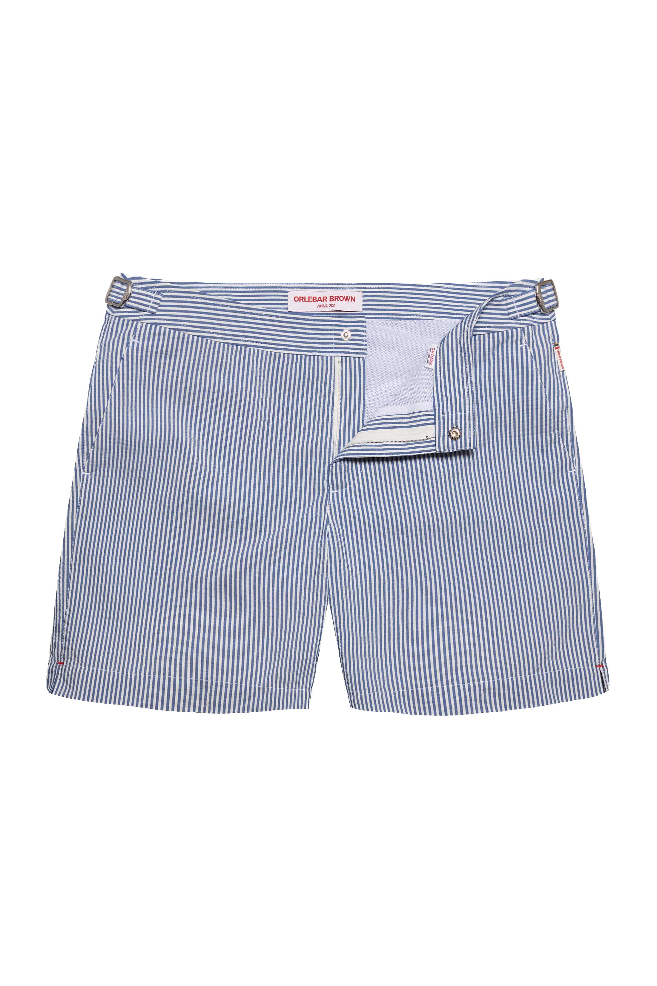 Orlebar Brown Costume da bagno bulldog stripe 281760 NOVA BLUE/WHITE STRIPE 