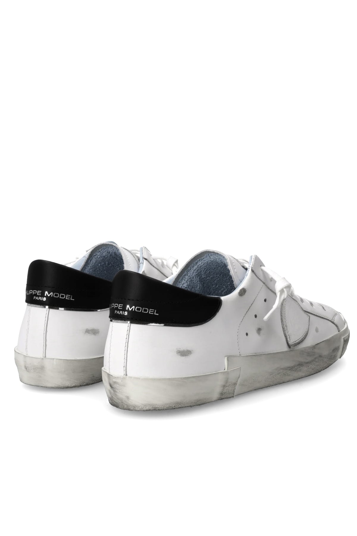 Philippe Model Sneaker Paris in pelle talloncino nero PRLU.PRSX/3 V022 