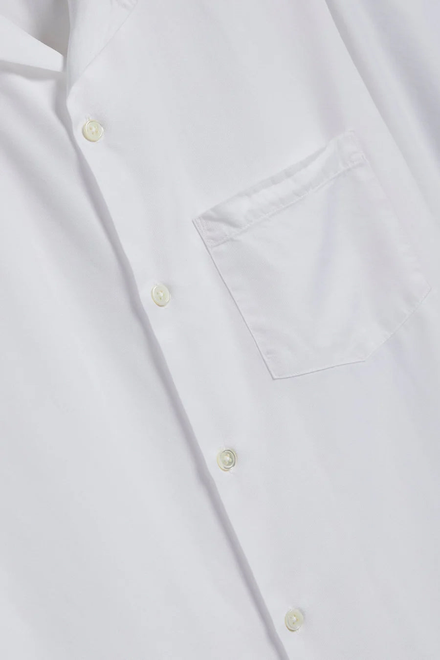 Portuguese Flannel Camicia Dogtown in tencel collo bowling 032 OFF WHITE 