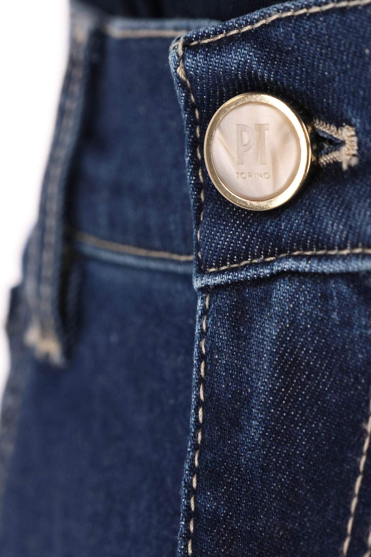 PT Denim Jeans in cotone-modal-seta mod. Breakbeat lavaggio scuro C5-QP05Z0 CP6120 MM00 