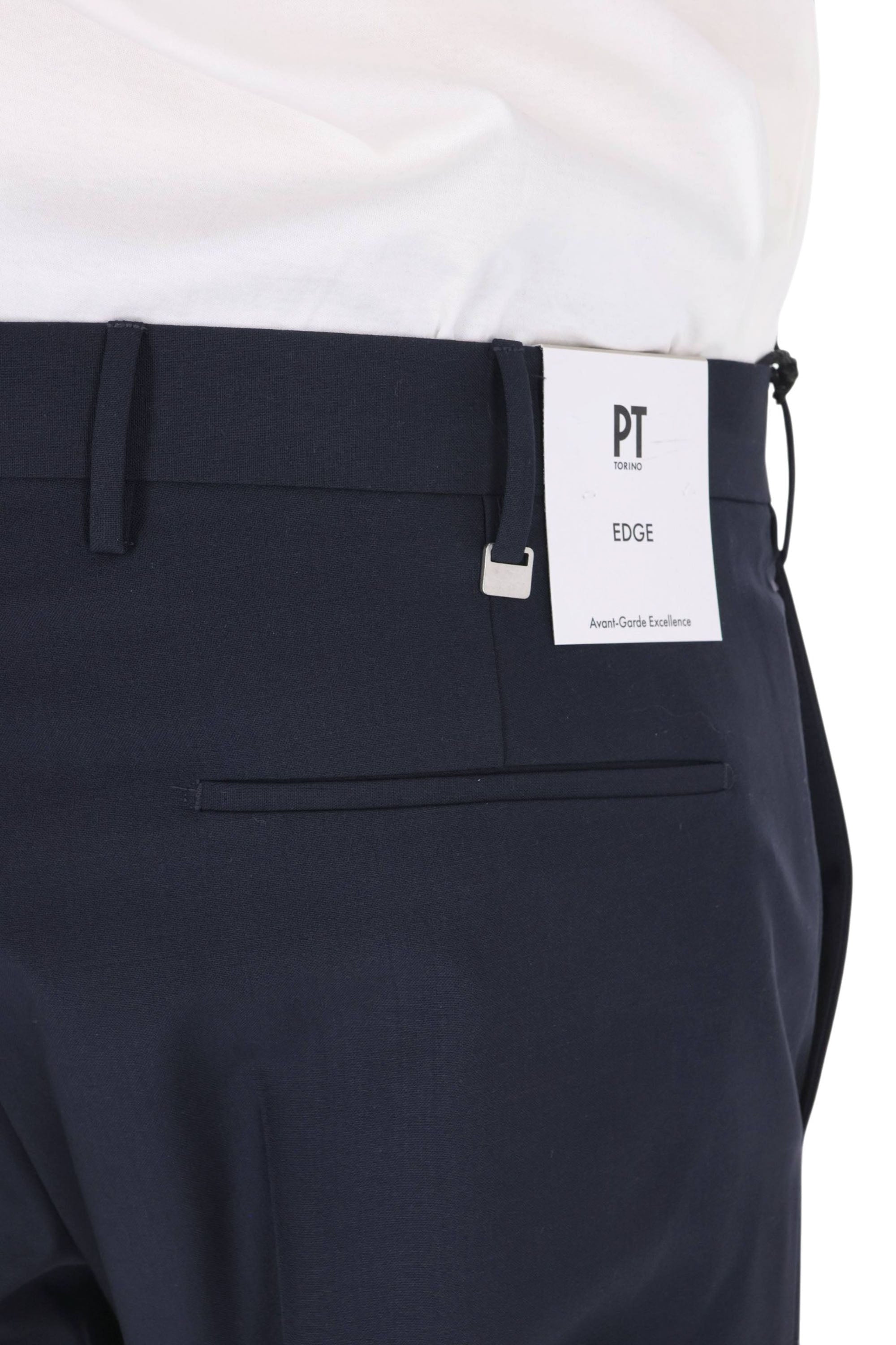 PT Torino Pantalone in lana Tropical bi-stretch Dieci fit COAFX0Z00FWD MA2-3 0360 