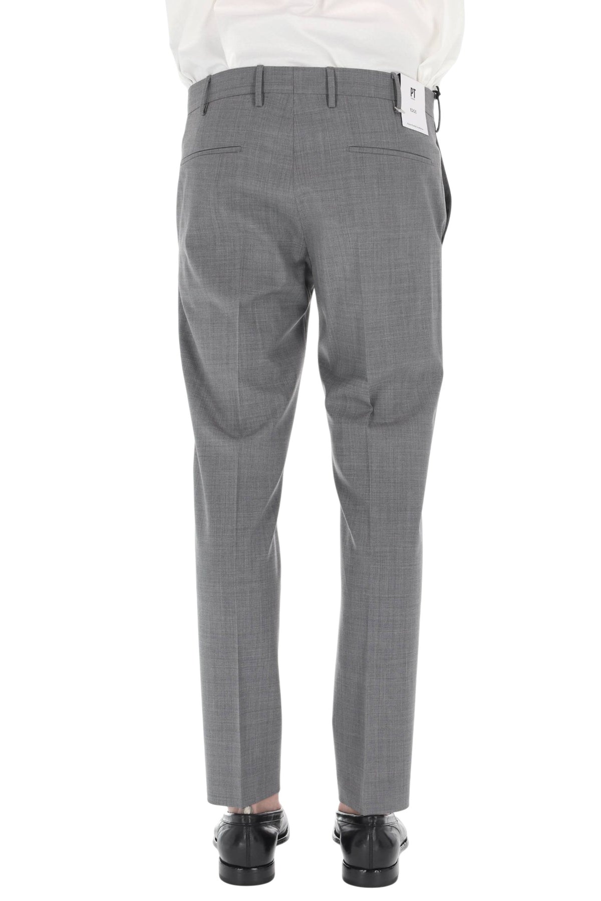 PT Torino Pantalone in lana Tropical bi-stretch Dieci fit COAFX0Z00FWD MA27-2 0240 