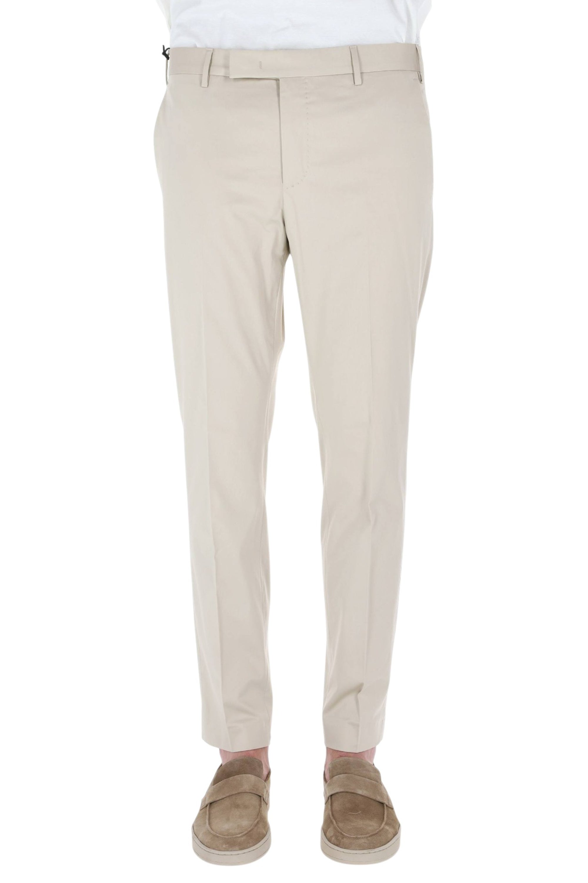 PT Torino Pantalone in cotone luxury stretch satin Dieci fit COASX0Z00FWD NU68 0040 