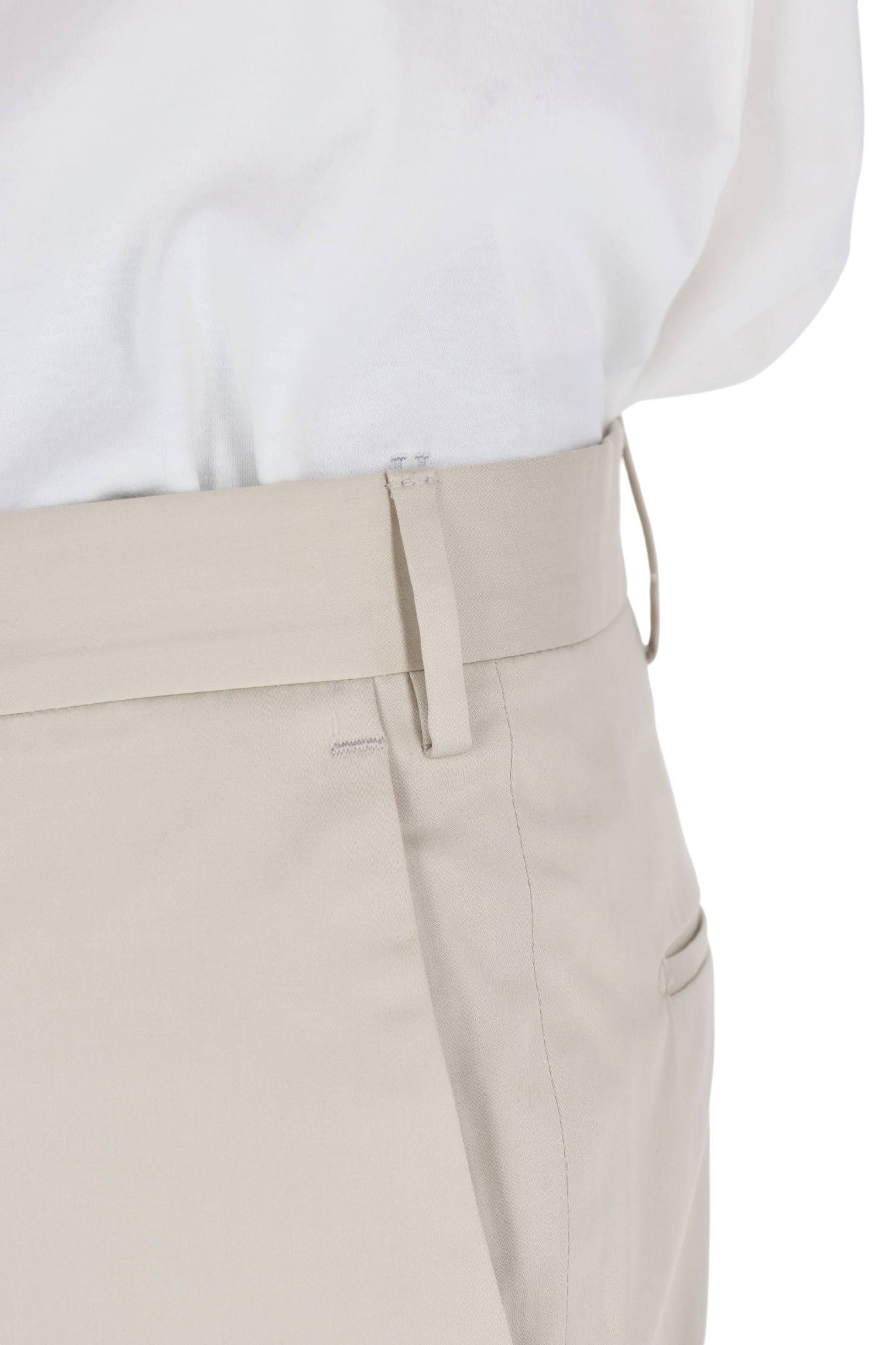 PT Torino Pantalone in cotone luxury stretch satin Dieci fit COASX0Z00FWD NU68 0040 