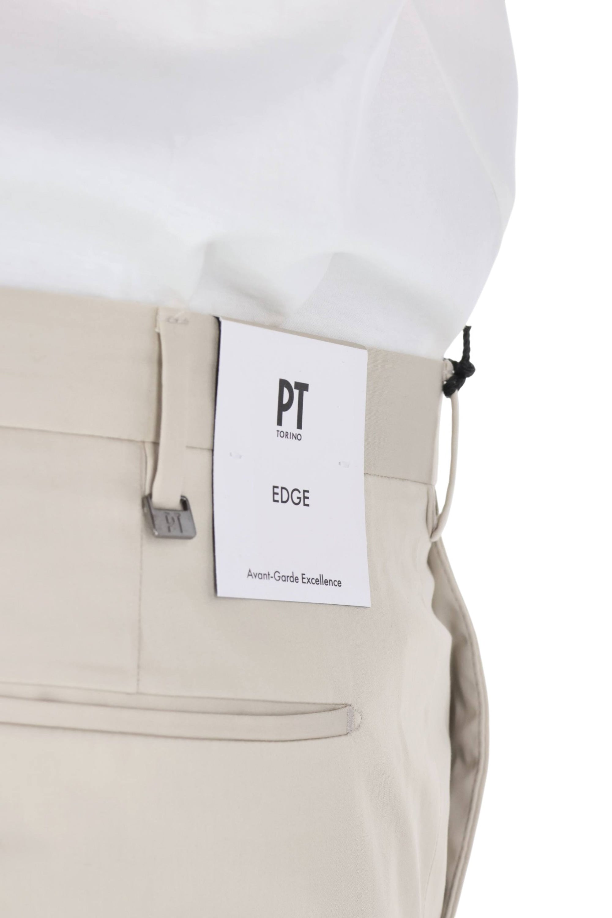 PT Torino Pantalone in cotone luxury stretch satin Dieci fit COASX0Z00FWD NU68 0040 