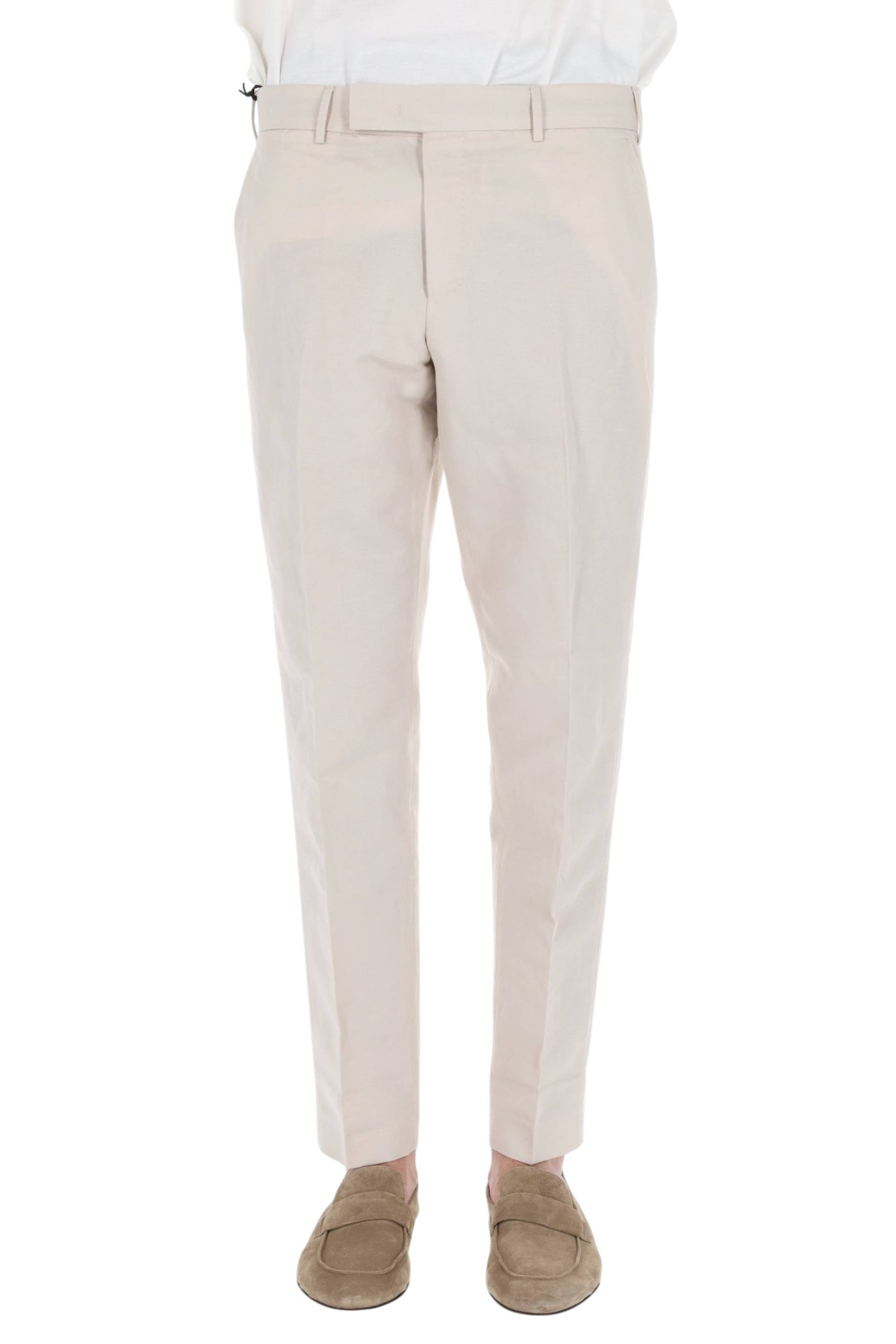 PT Torino Pantalone in lino-cotone Rebel fit CORSZ 1Z00FWD PU38 0015 