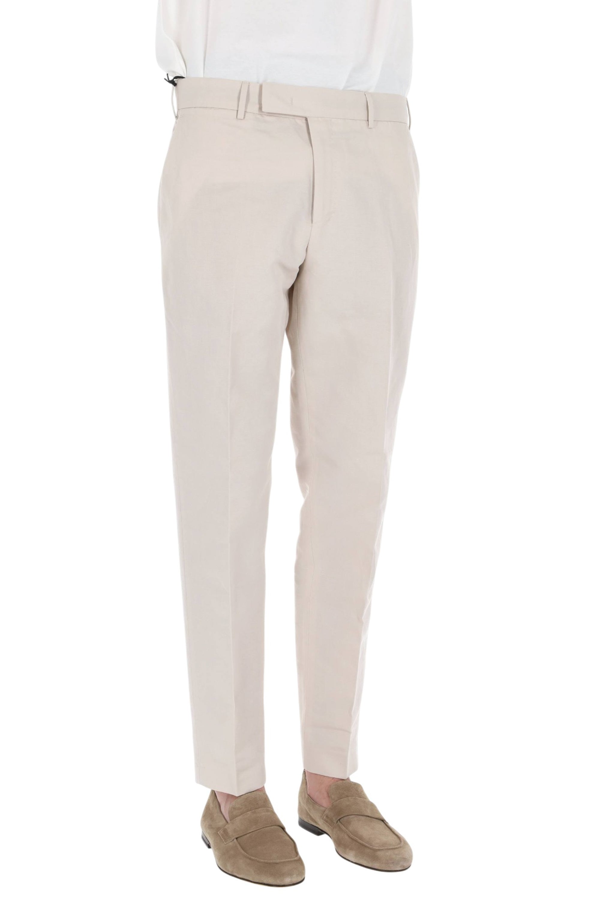 PT Torino Pantalone in lino-cotone Rebel fit CORSZ 1Z00FWD PU38 0015 