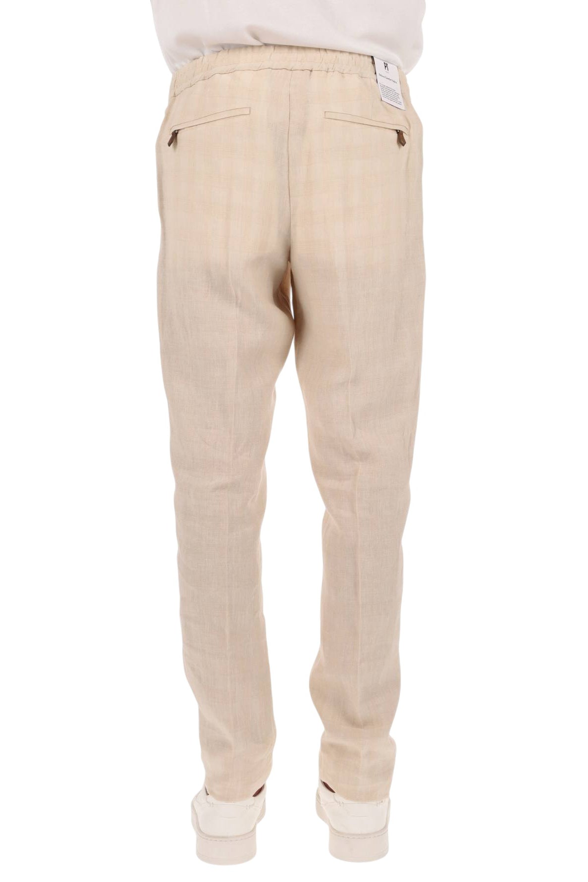 PT Torino Pantalone in lino-seta fancy Slim fit jogger COTSCNZA0CL1 BB68 0030 