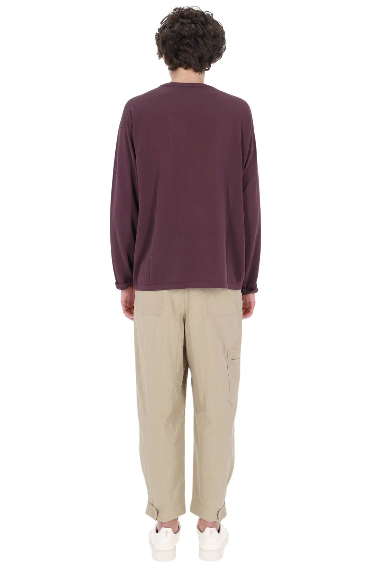 Roberto Collina Maglia girocollo in crepe di cotone MYA11001 23 
