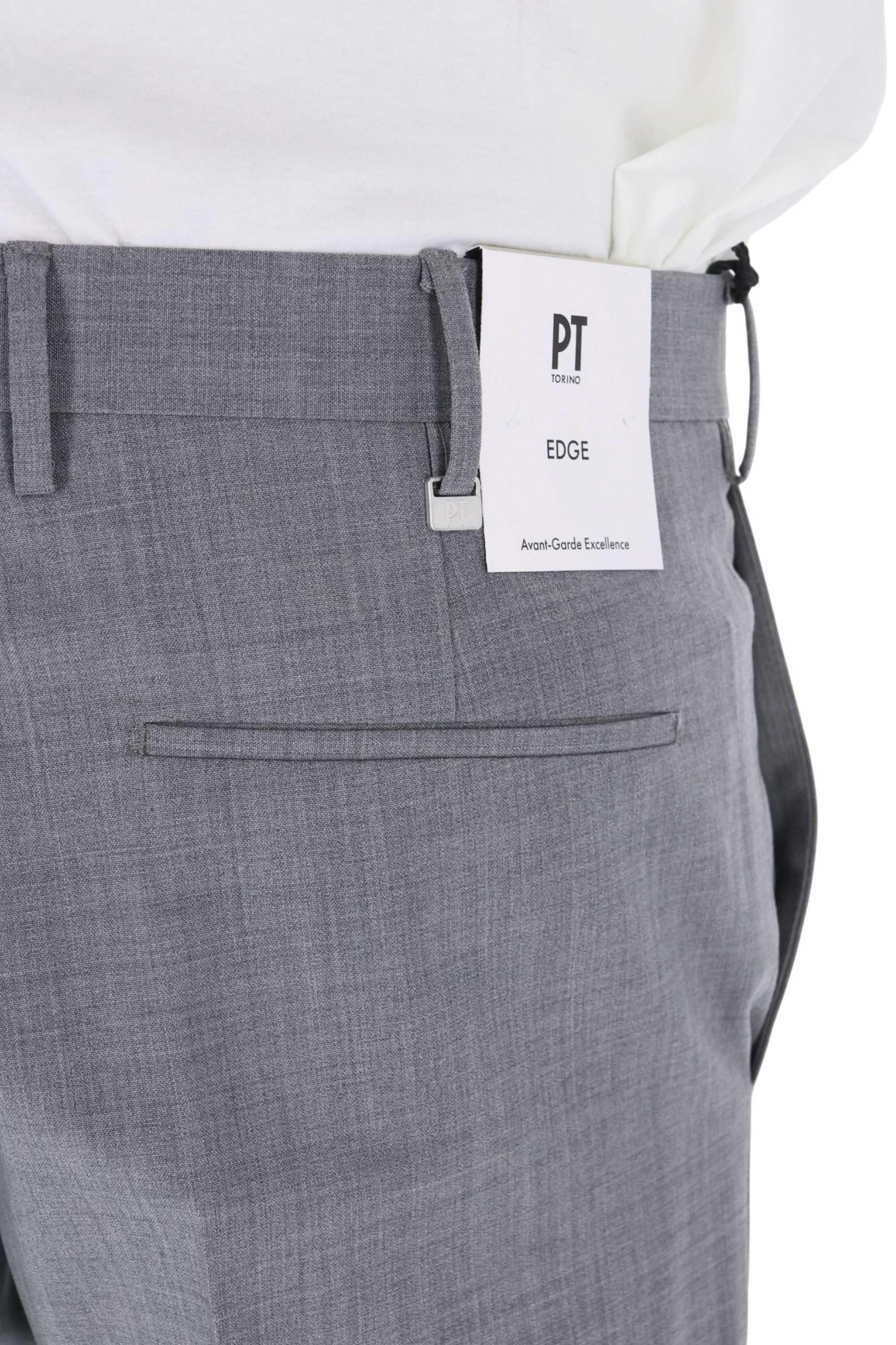 PT Torino Pantalone in lana Tropical bi-stretch Dieci fit COAFX0Z00FWD MA27-2 0240 