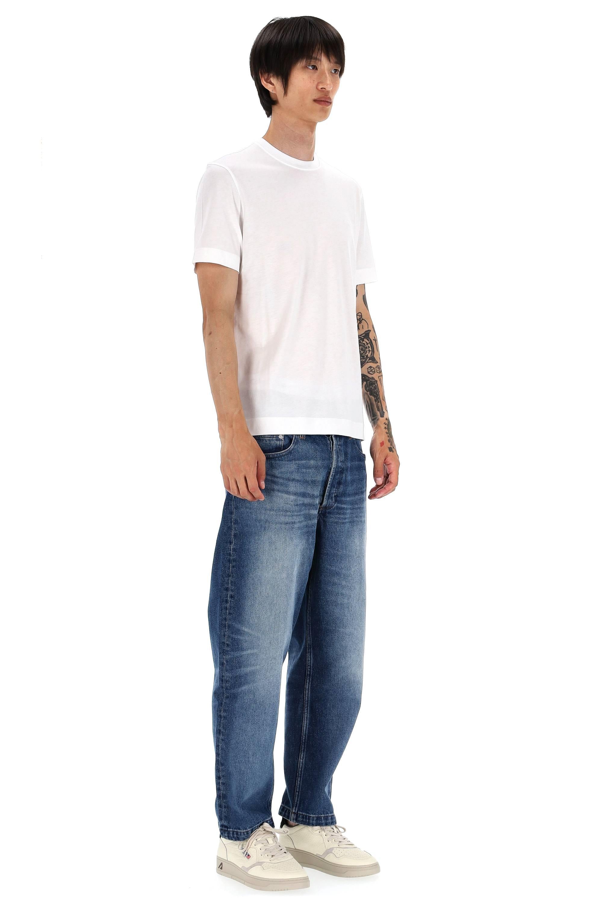 T-shirt in cotone UF360A9 F765 N00 Zegna 